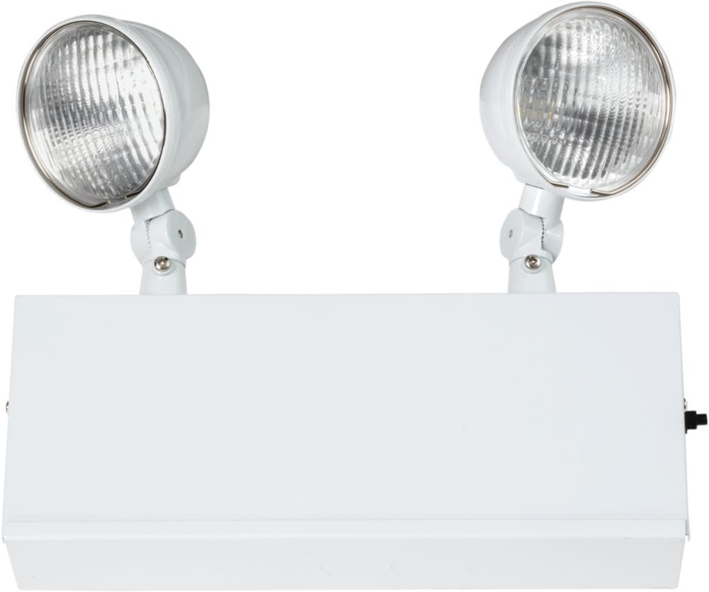 XR Series 1.7-Watt 2-Head White Integrated LED Emergency Light