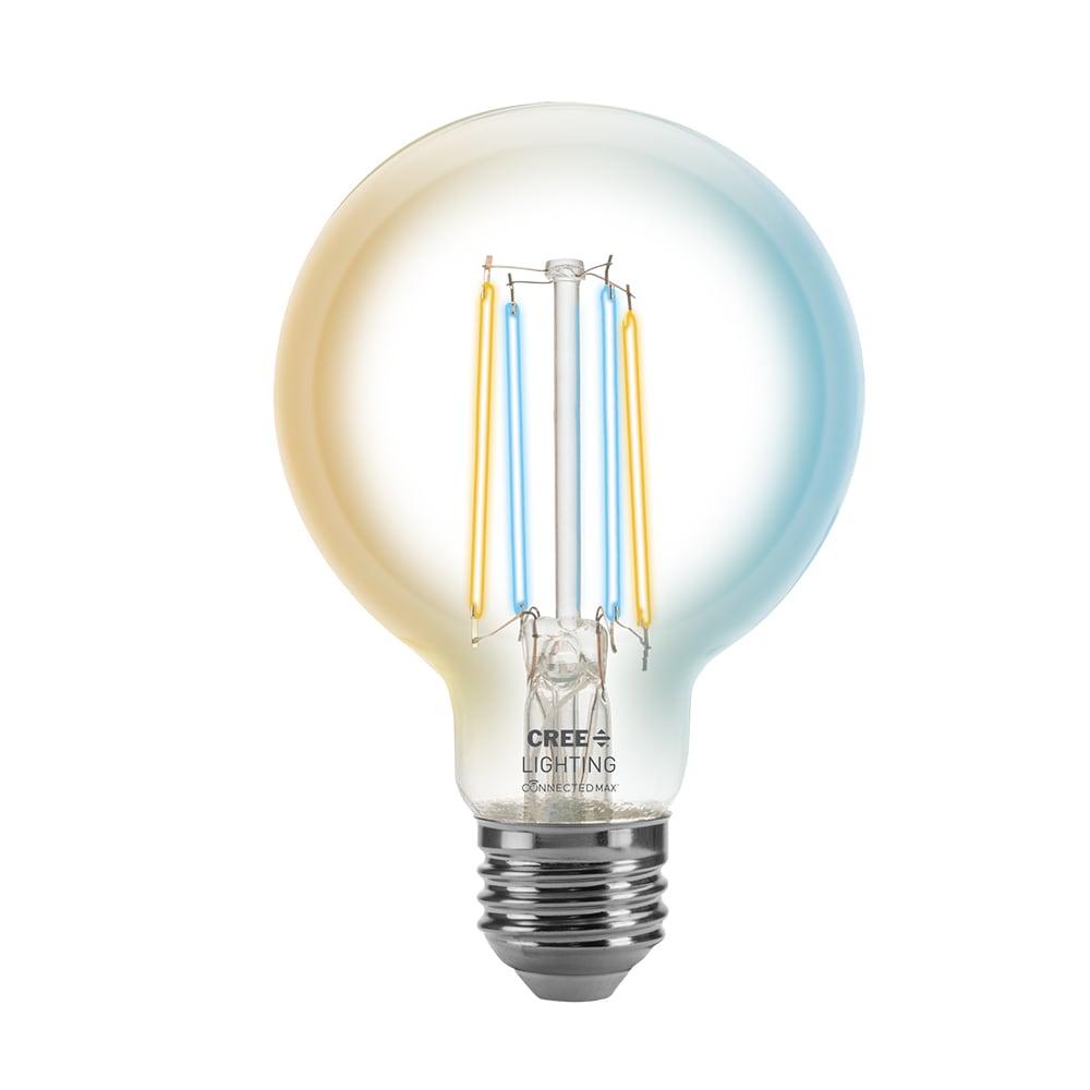 Case of 12 LED Bulb Soft White 25 Watt E Feit Electric Enhance G25 E26 Medium 