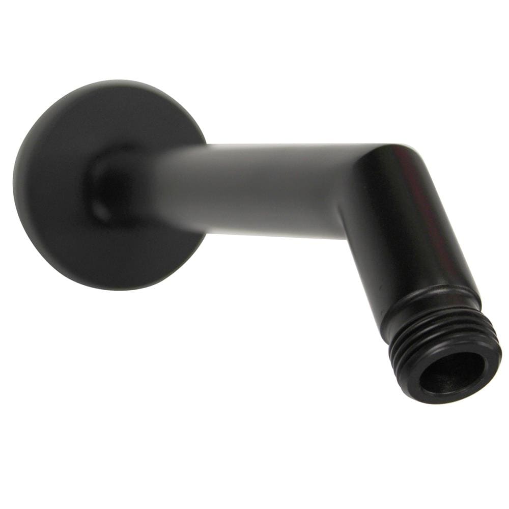 Matte Black Brass Wall Mounted Shower Arm