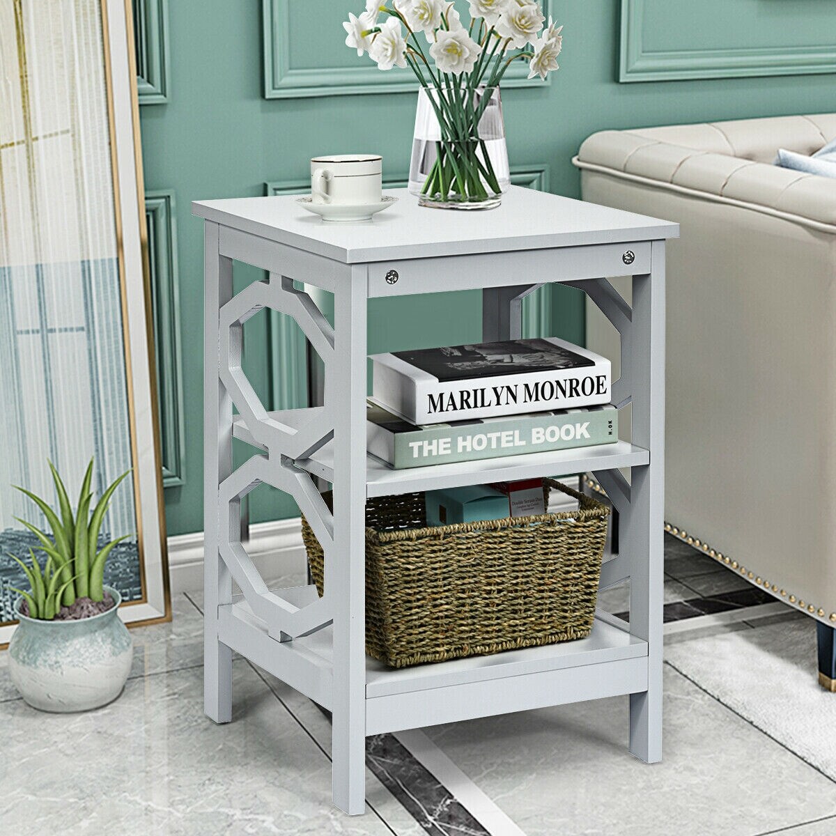 Slickblue D-CO-2-RG09656WH End-Tables - View #5