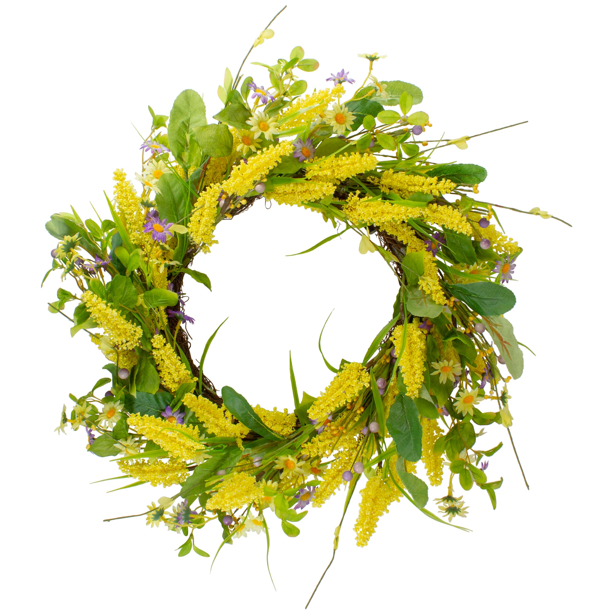 Northlight 34769242 25-in H Spring Hanging decoration Wreath