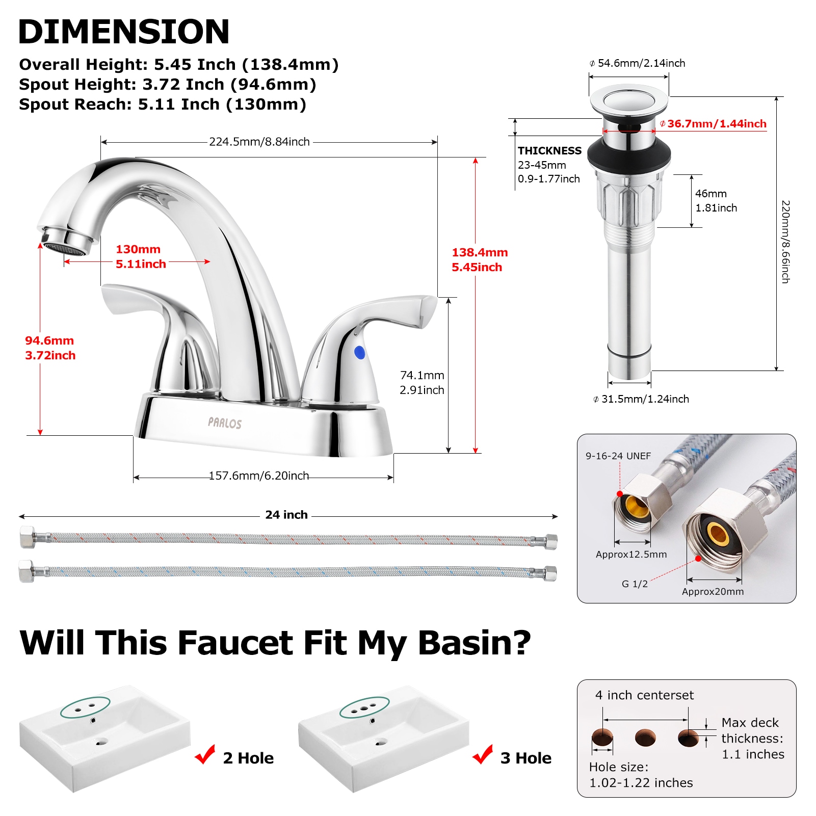 PARLOS 1359801 Lavatory-Faucets - View #5