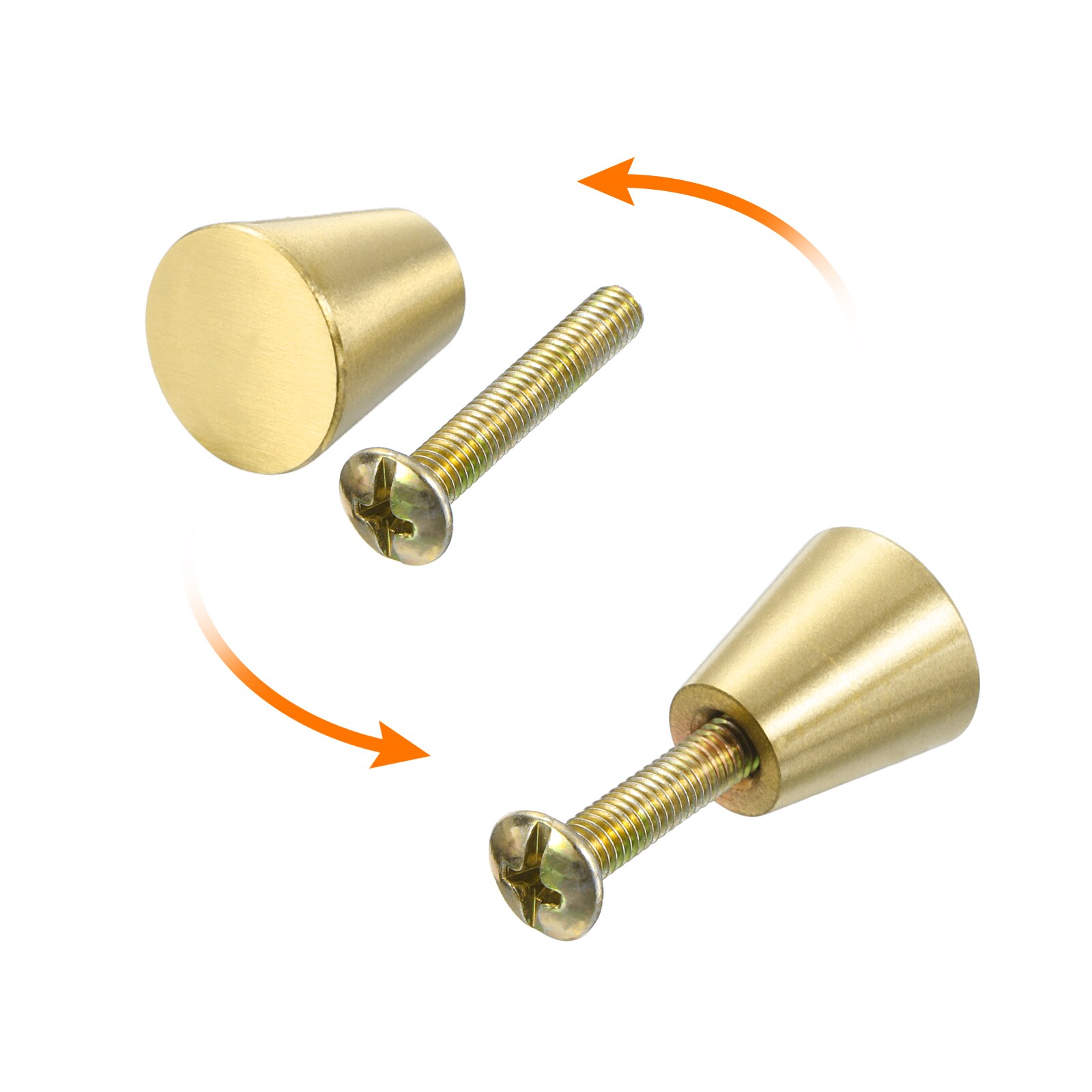 Unique Bargains S25093002UX1006 Cabinet-Knobs - View #4