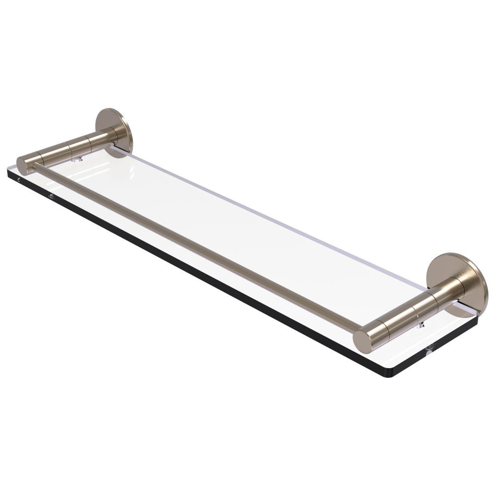 Allied Brass FR-1/22G-PEW Fresno Antique Pewter Wall mount Bathroom Shelf ( 22-in x 2-in x 5-in )