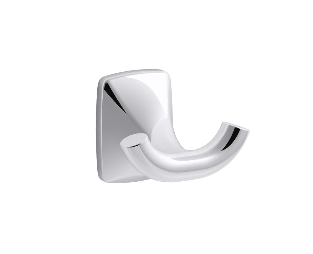 KOHLER Maxton Double-Hook Polished Chrome Towel Hook in the Towel Hooks ...