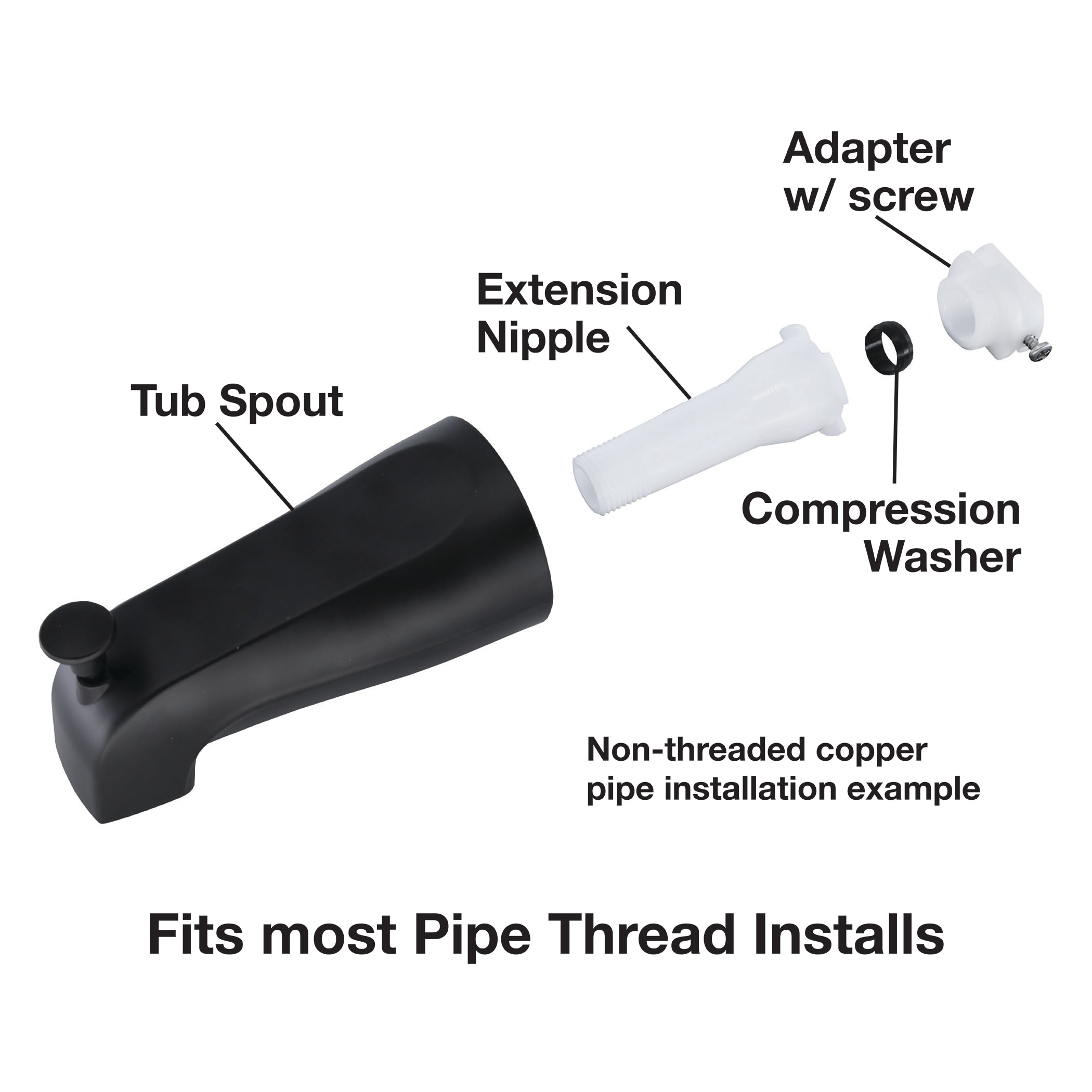 Danco 11079 Tub-Spout - View #4