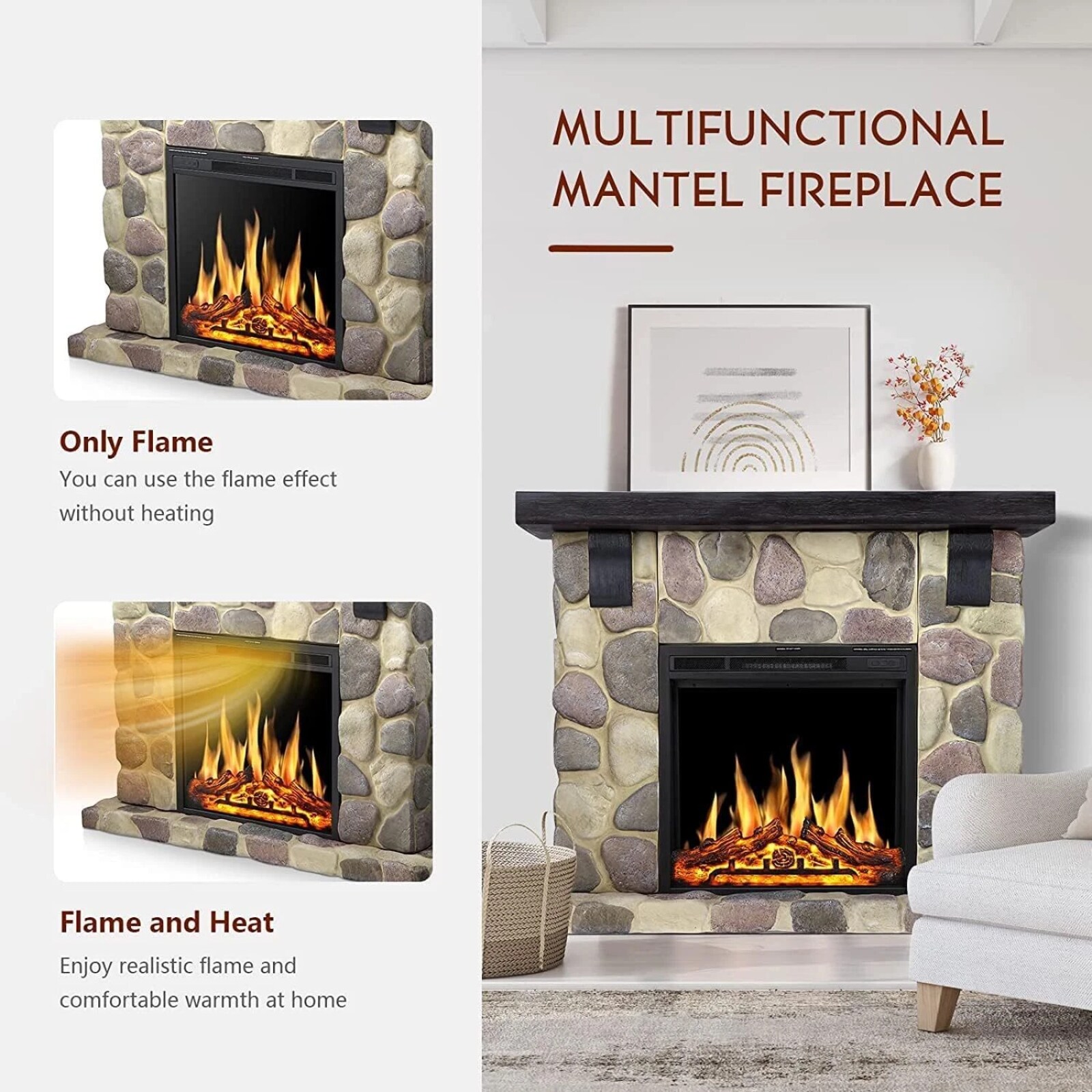 Antarctic Star LSAS-SY4928 Electric-Fireplaces - View #10