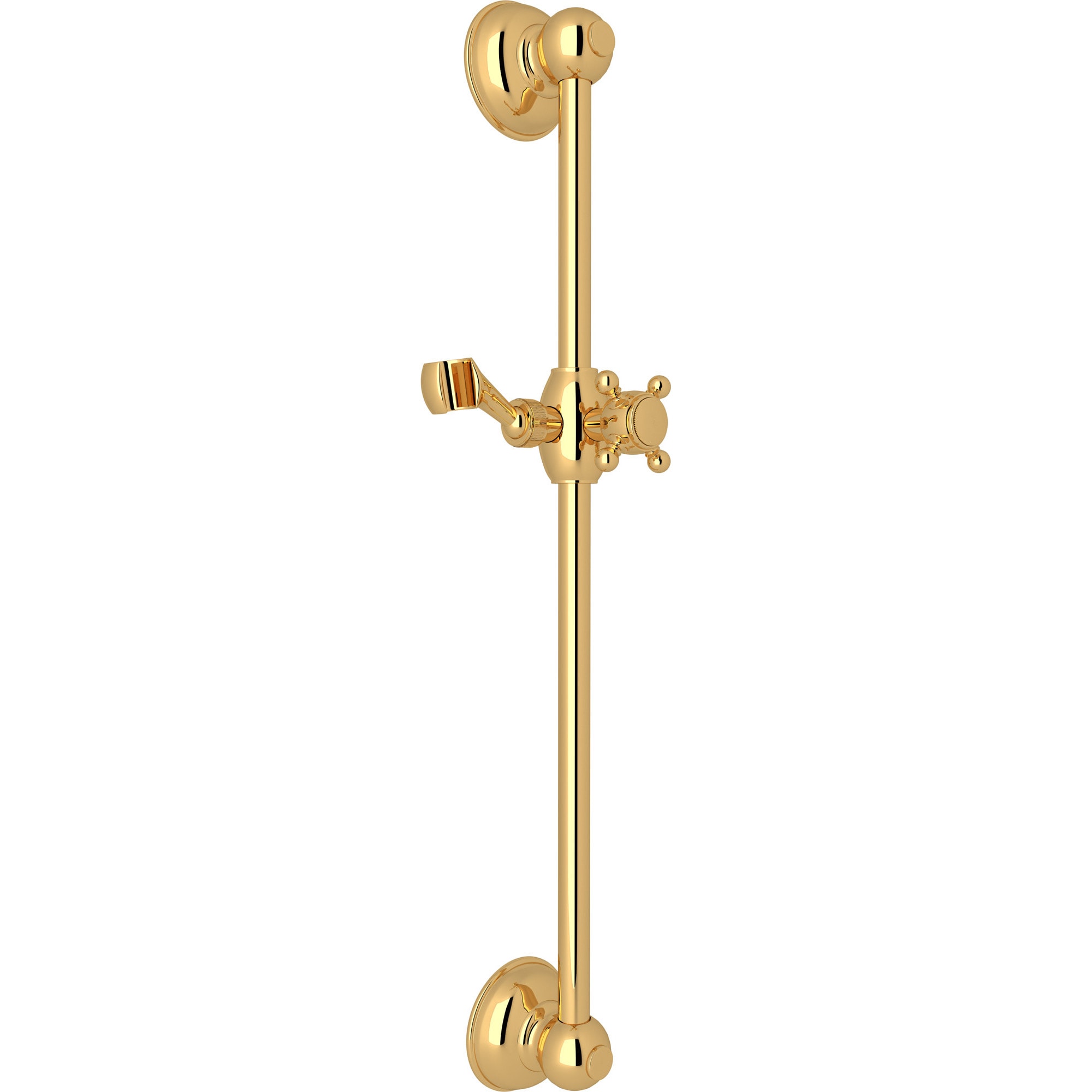 Rohl 1201IB Italian Brass 22-Inches Universal Shower Slide bar 0.75-Inches -ID