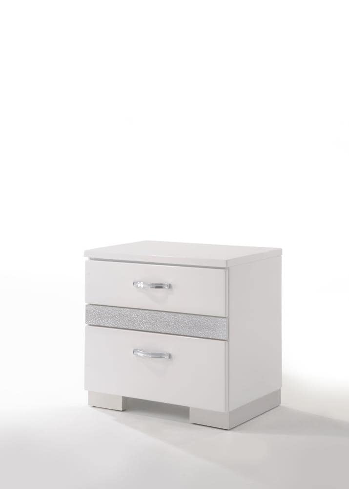 acme naima nightstand white