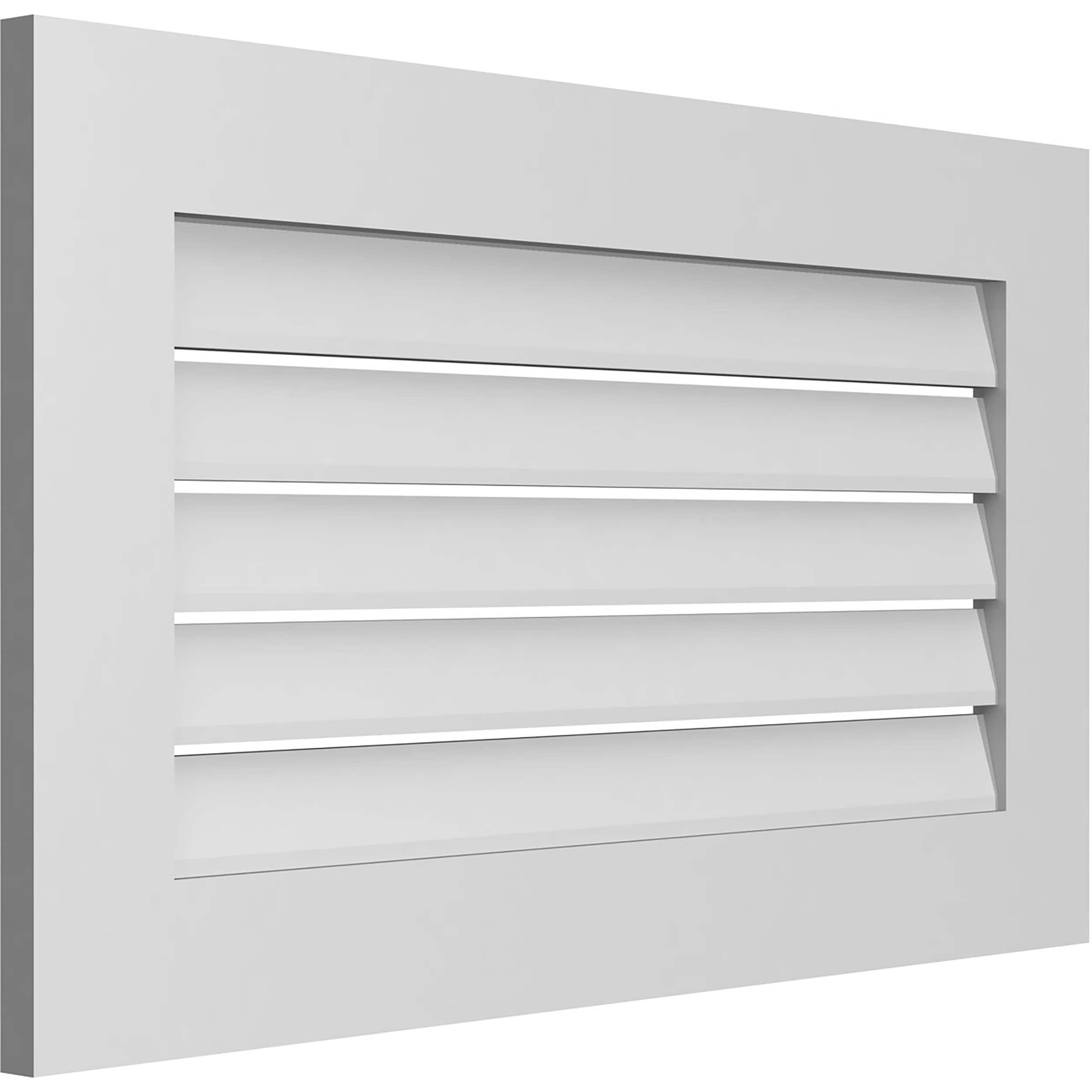 Ekena Millwork GVPVE34X2001SF Gable-Vents - View #2
