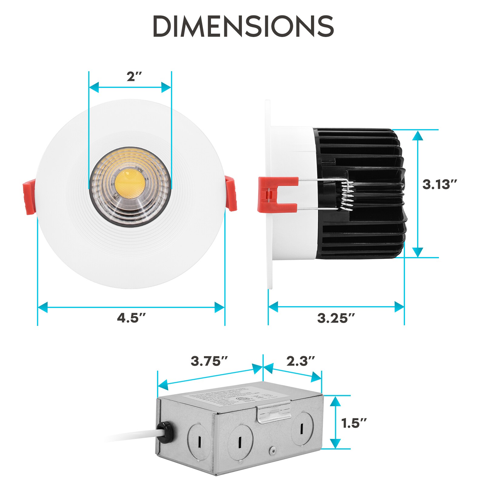 Luxrite LR24950 LR24953-1PK Led-Retrofit-Downlight - View #10
