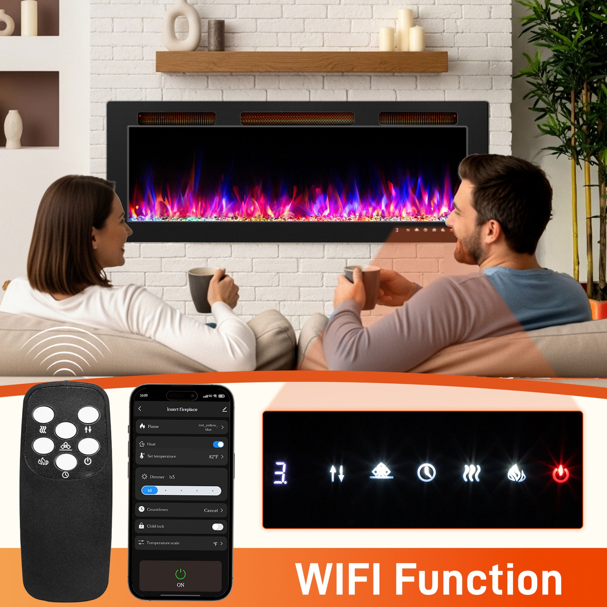 Winado 1-G46001229 Electric-Fireplaces - View #4