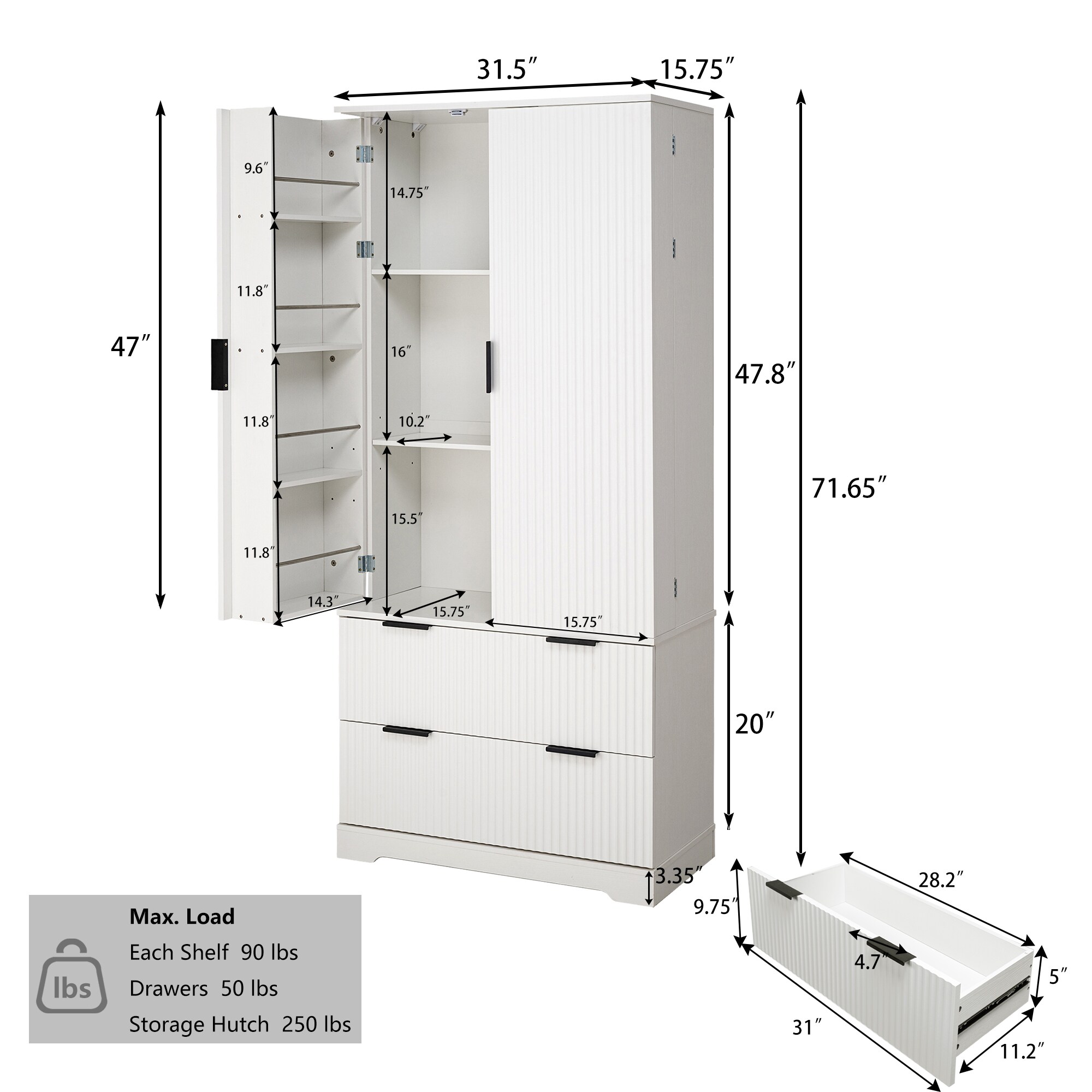 Siavonce XH25472 Dining-Kitchen-Storarge - View #2