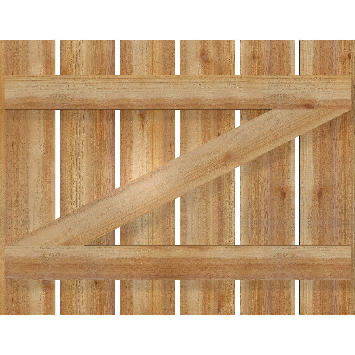 Ekena Millwork RBS06Z35X027RWR Exterior-Shutters - View #5