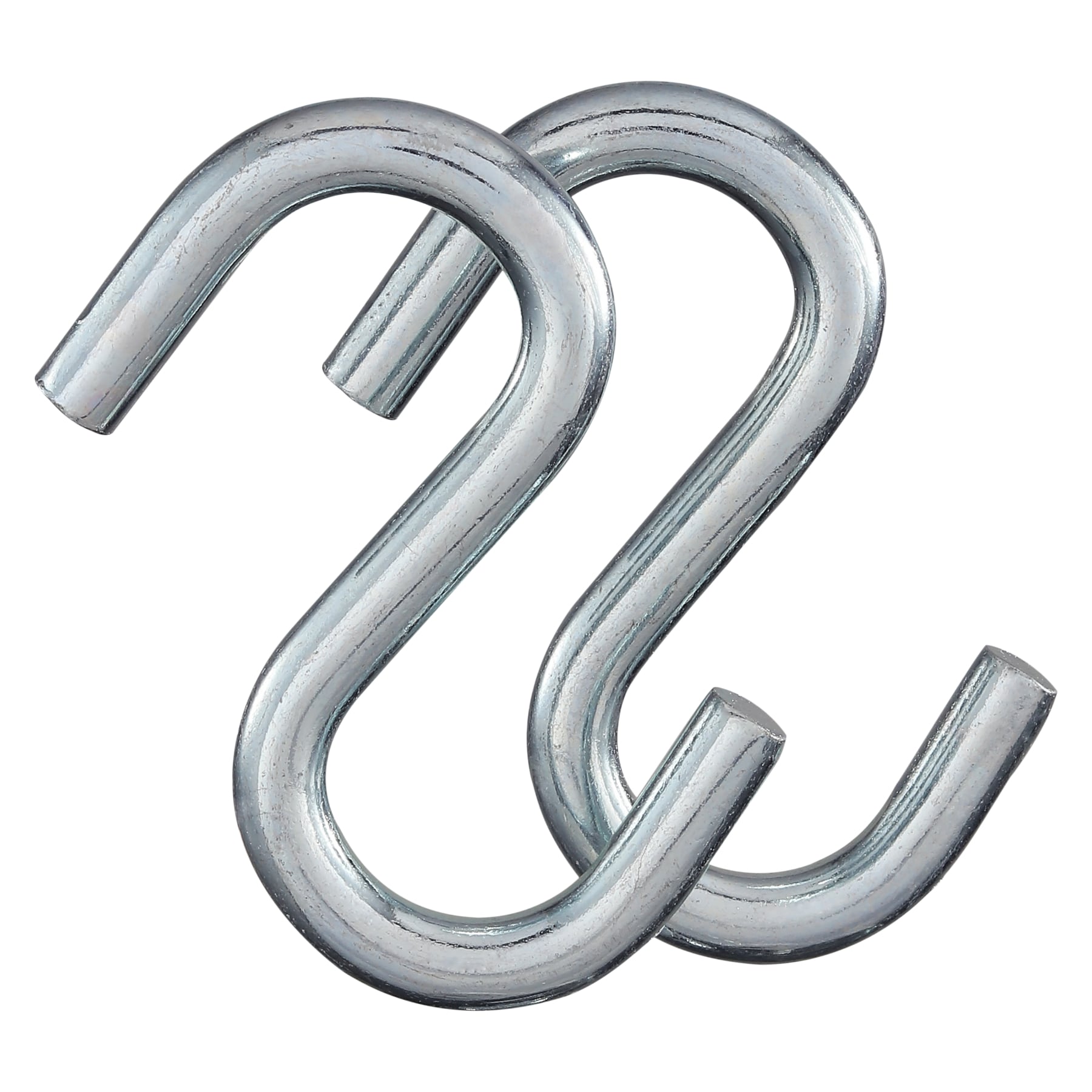 National Hardware 3-in Zinc Plated Zinc S-hook (2-Pack) in the Hooks  department at