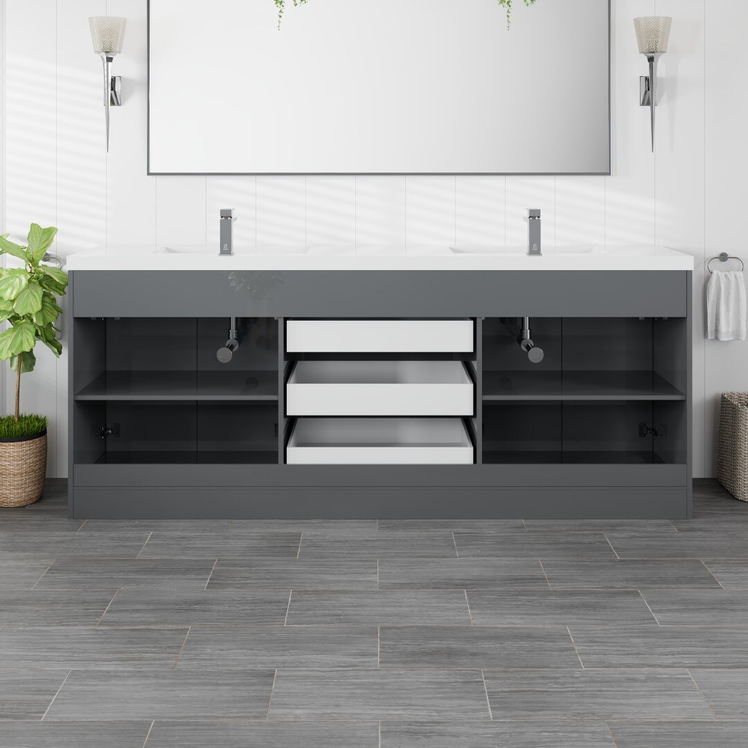 Eviva EVVN1900-8-84GR Bath-Vanity-Combo - View #9