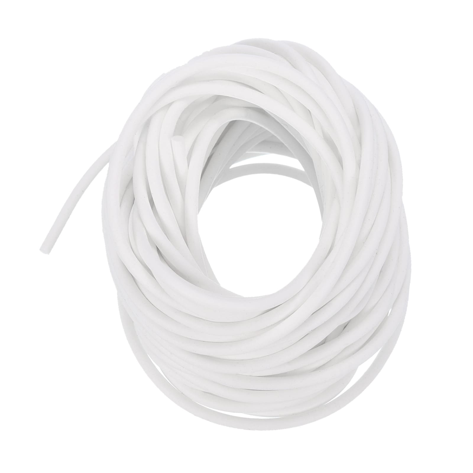 PATIKIL - Silicone Foam Seal Strip 10M(32.8Ft) 3mm(0.12 Inch)Dia Round High Density Solid Sponge ...