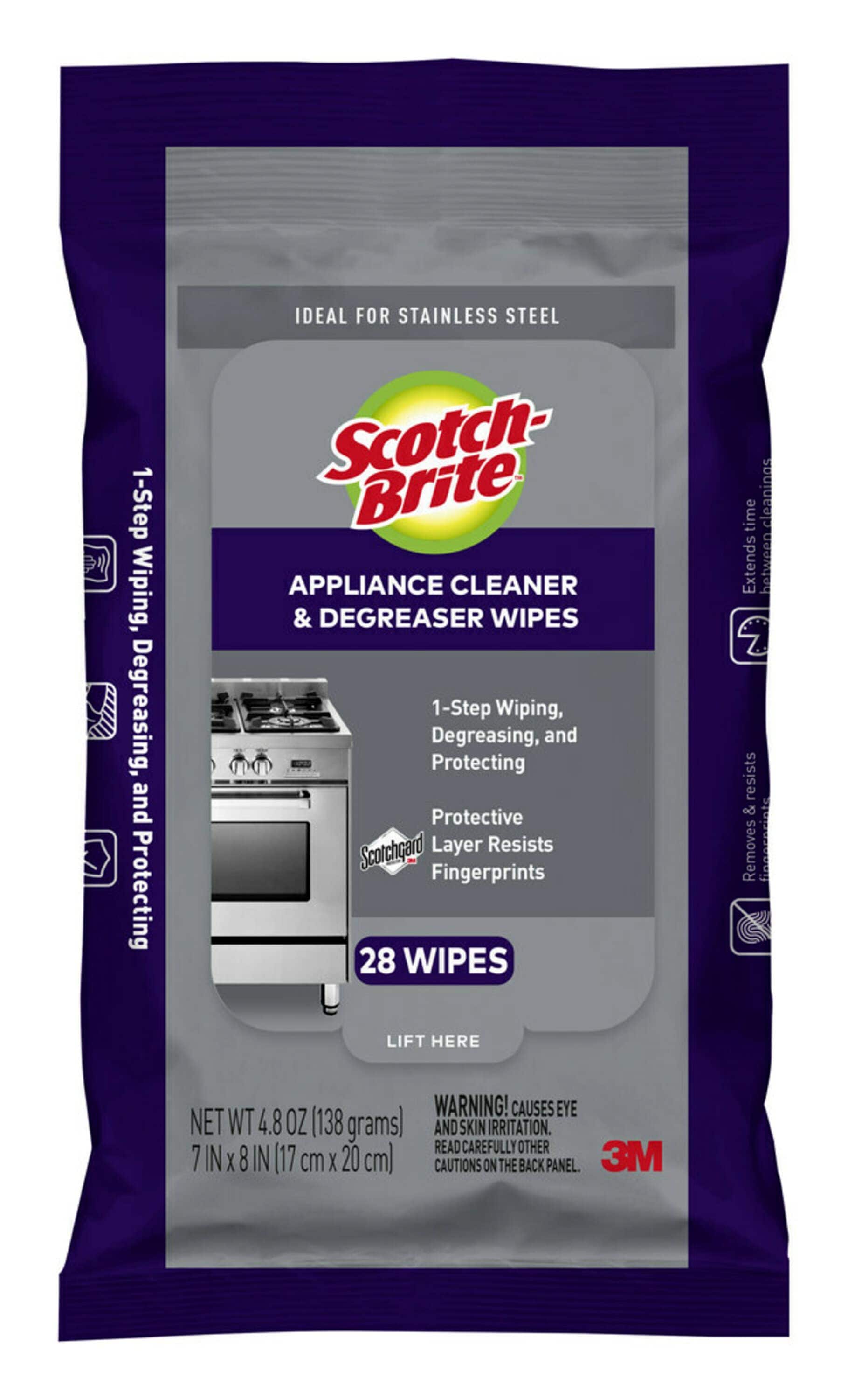 12 oz. Stainless Steel Cleaner Wipes (3-pack)
