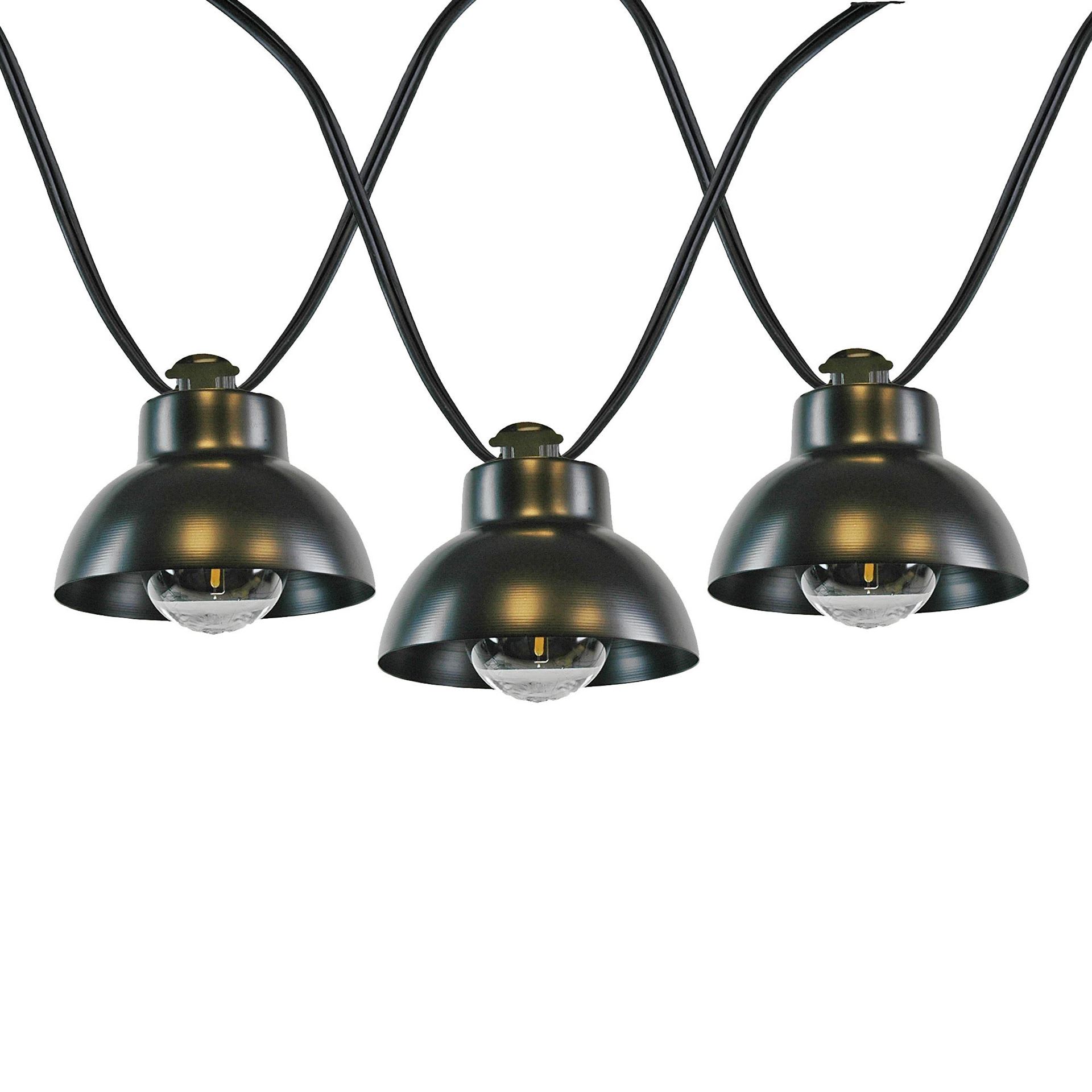 Novelty Lights 10LT-FBWW-G40-BELL Patio-String-Lights - View #2