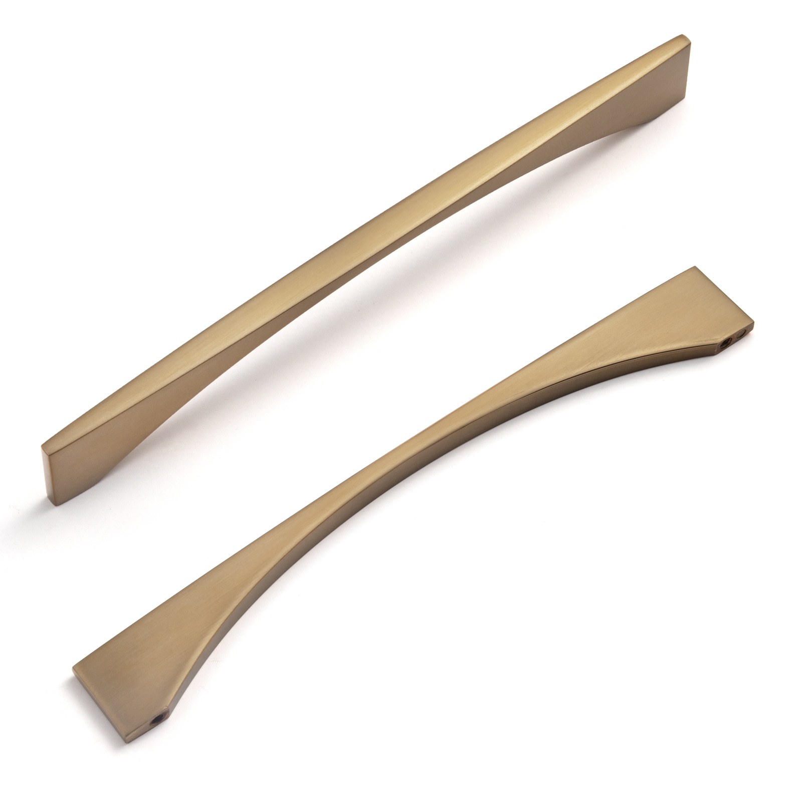 Miaokesen 074UBR-192 7-9/16-in , 192mm Center to Center Champagne Bronze Novelty Bar 6 -Pack