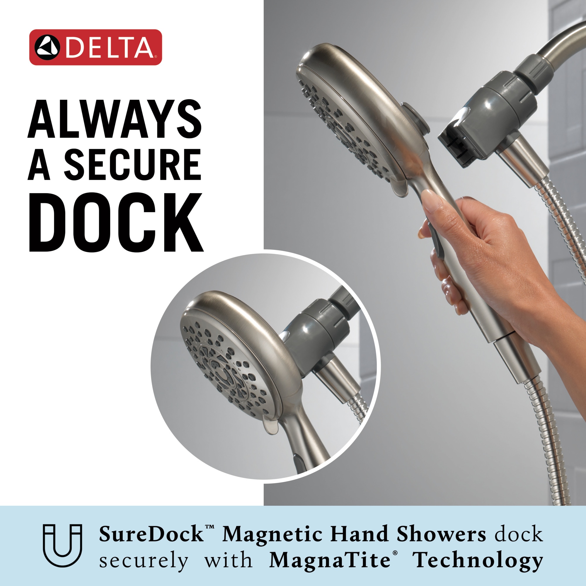 Delta 75607SN Fixed-Showerhead - View #5