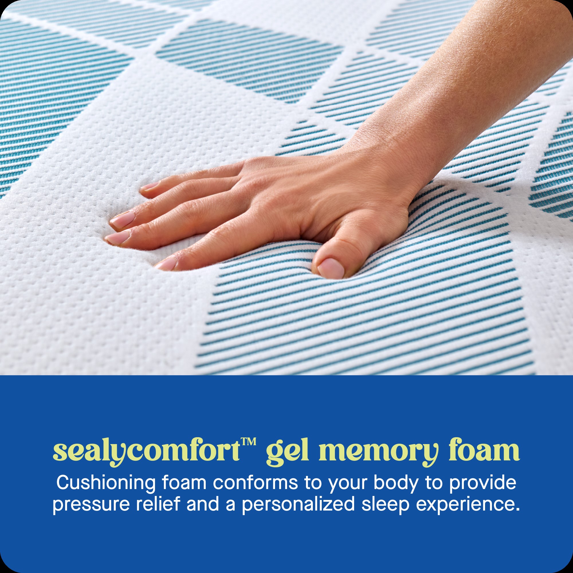 Sealy Dreamlife 10" Twin Gel Memory Foam Hybrid Mattress