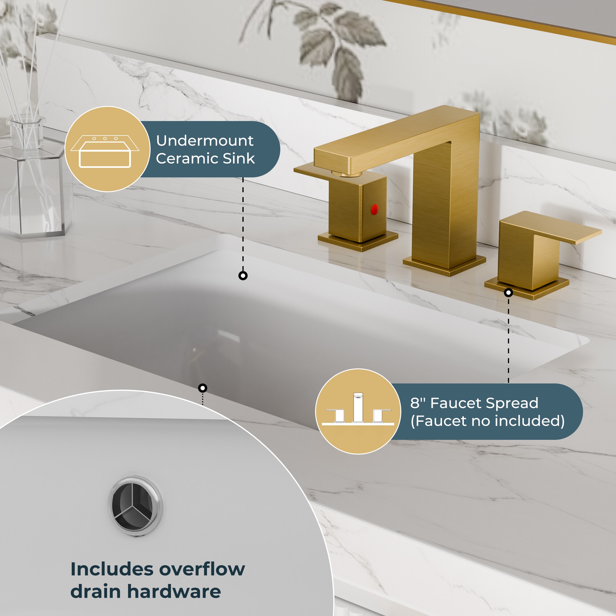 FURUISI LL36001W-36IN Bath-Vanity-Combo - View #6
