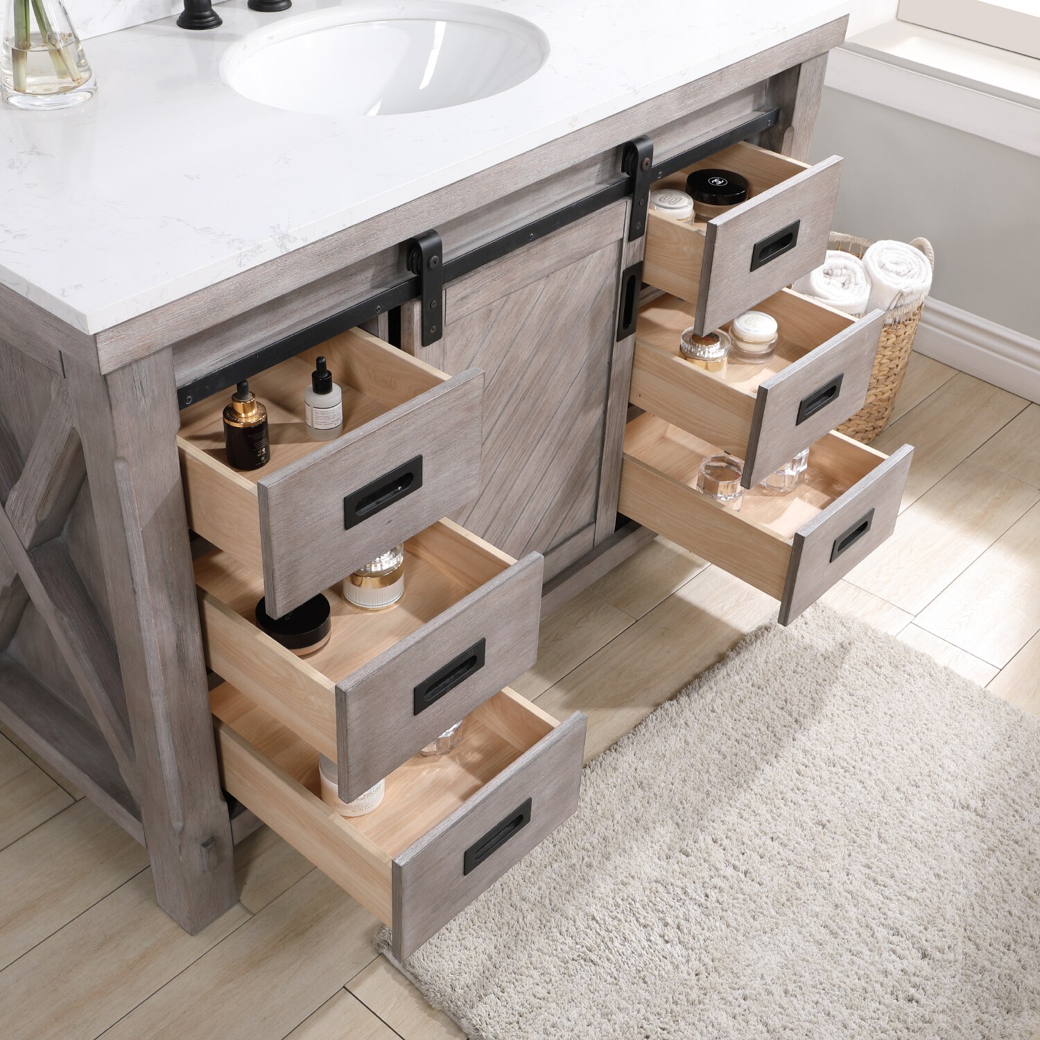Vinnova 701748-CR-WS-NM Bath-Vanity-Combo - View #2