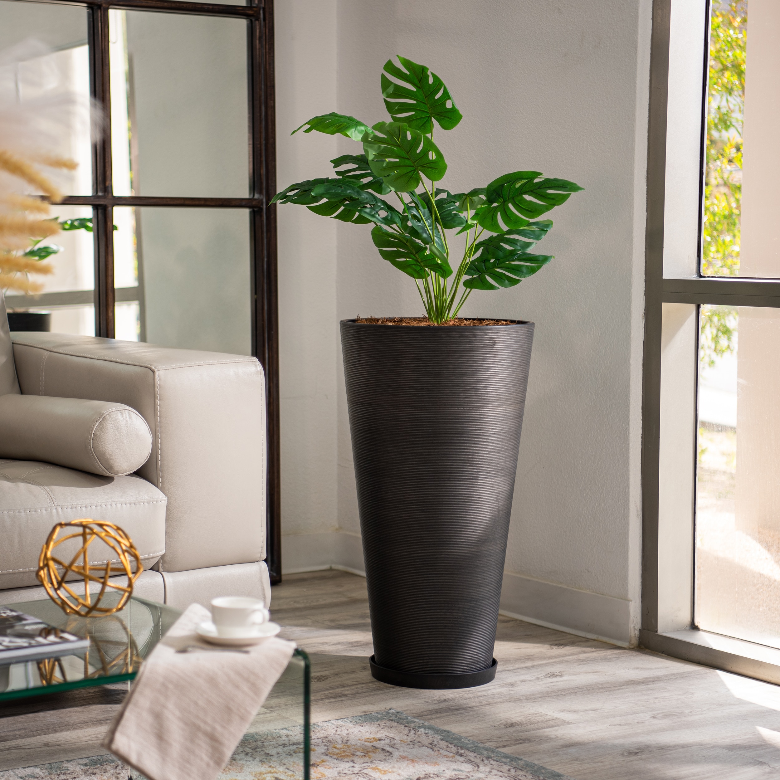 XBrand LW6524BK2 Planter-Window-Box - View #3