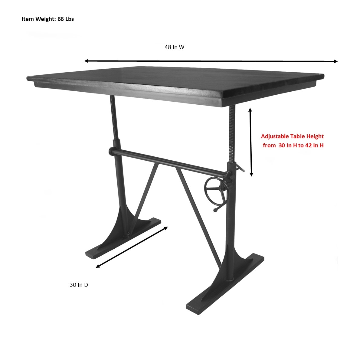 Carolina Cottage SD3048ELMBLK desks - View #13