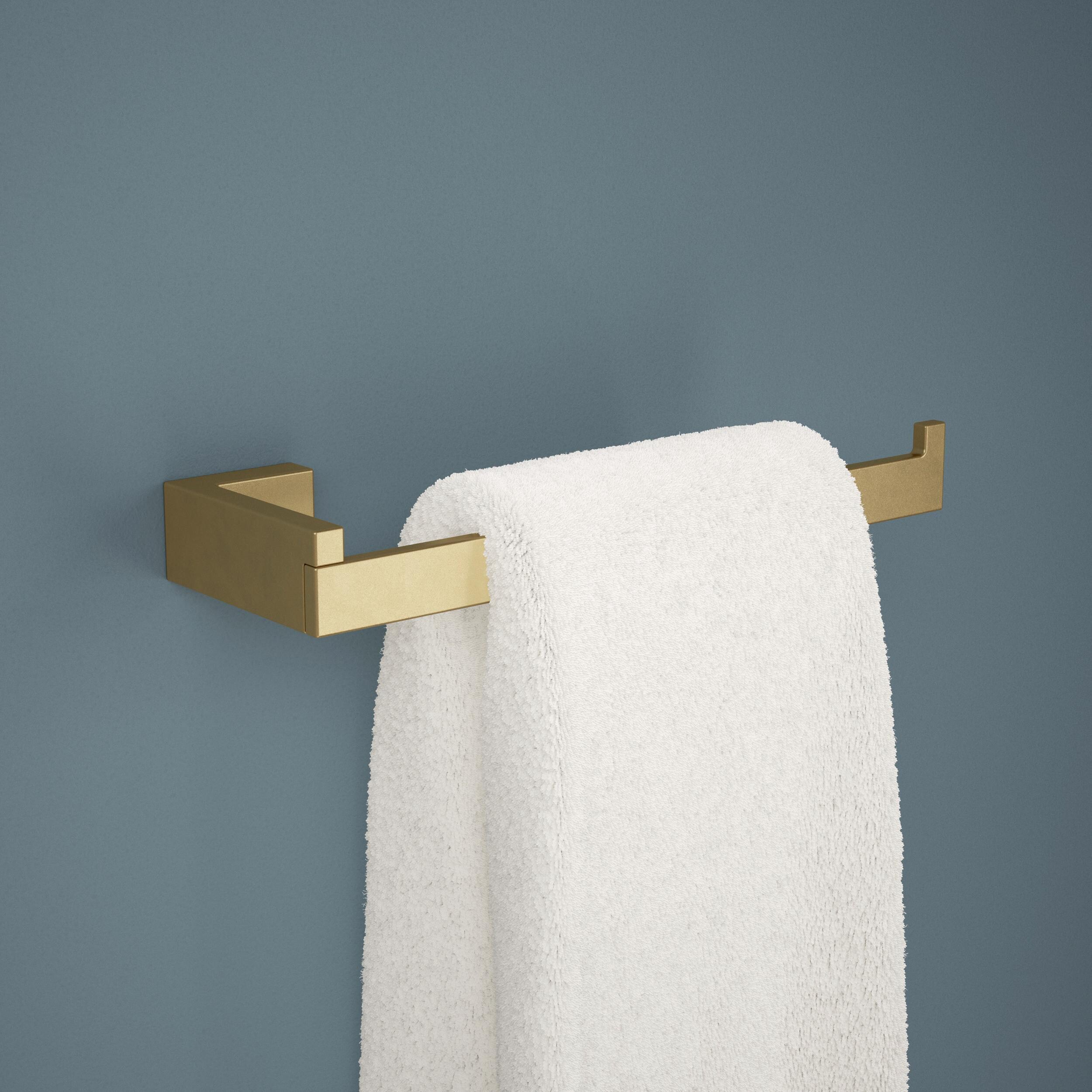 Beaufort Satin Gold 5-Piece Metal Bath Hardware Set