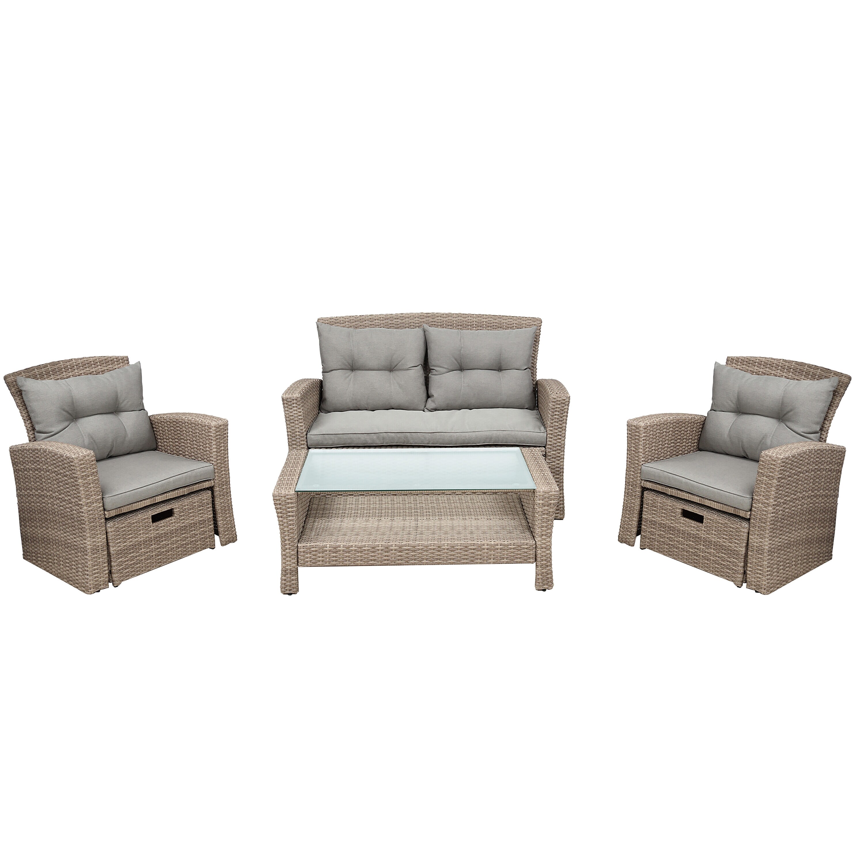 ModernLuxe L-WY000298AAE Patio-Conversation-Sets - View #4