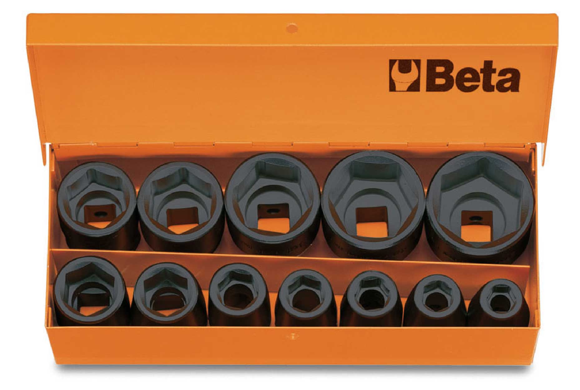 Beta 007200912 1/2-in Drive Metric Intermediate Socket Set 12 -Pieces