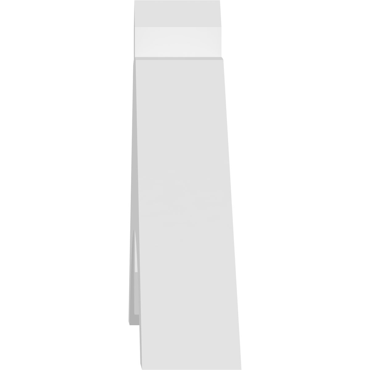 Ekena Millwork GBP048X08X0204ARC00 Exterior-Brackets-Braces - View #3