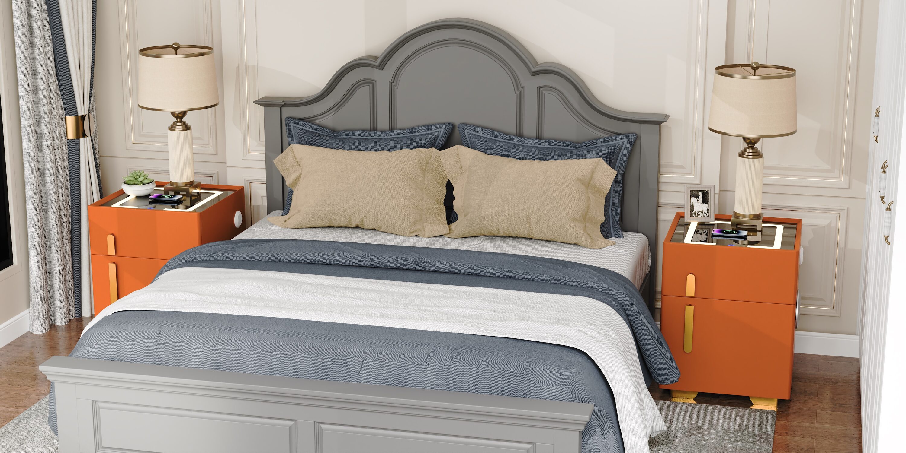 EFPERFECT ELQ551-G nightstands - View #3
