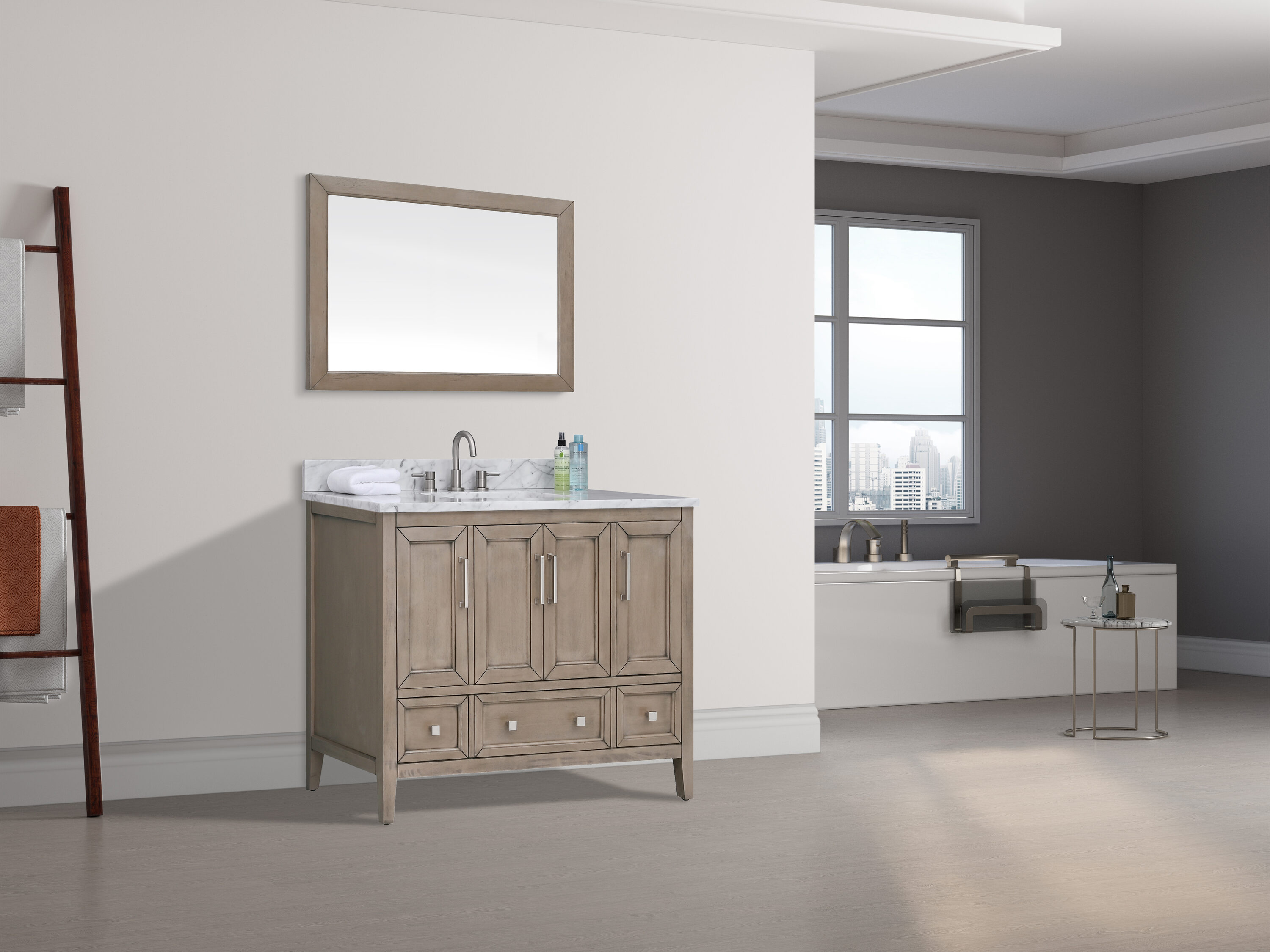 Avanity EVERETTE-VS43-WD-C Bath-Vanity-Combo - View #6