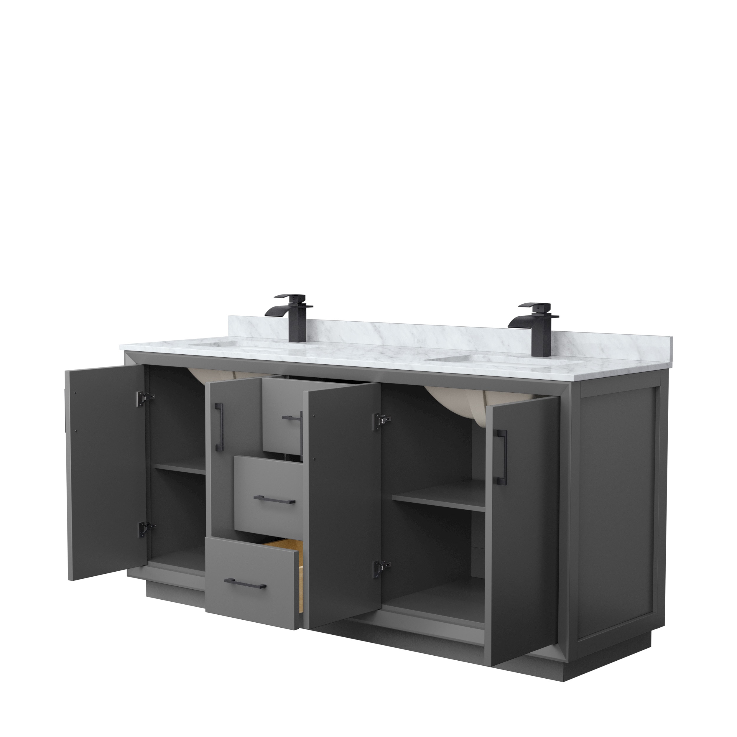 Wyndham Collection WCF414172DGBCMUNSMXX Bath-Vanity-Combo - View #2
