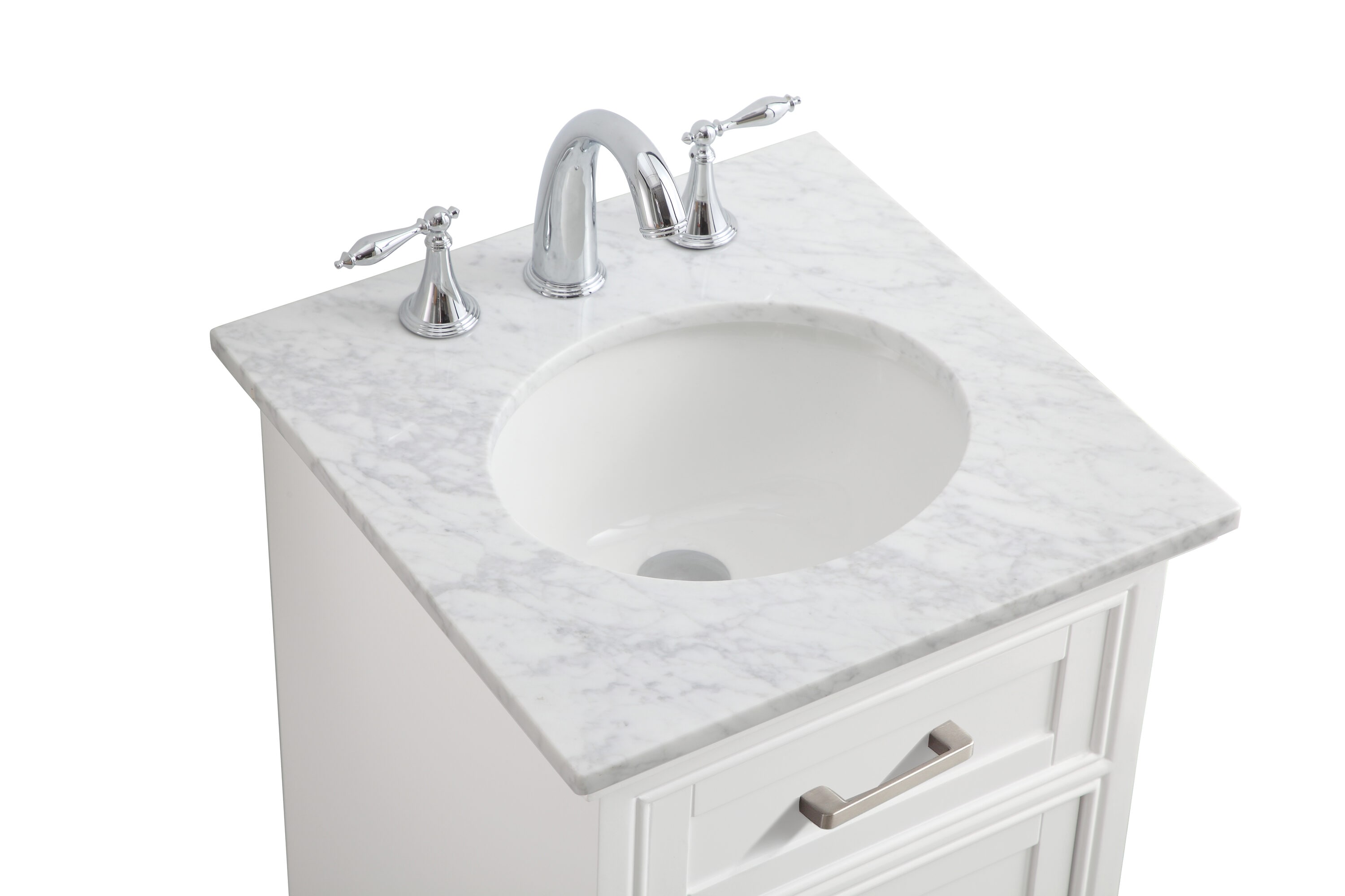 Elegant Decor HF45057WH Bath-Vanity-Combo - View #6