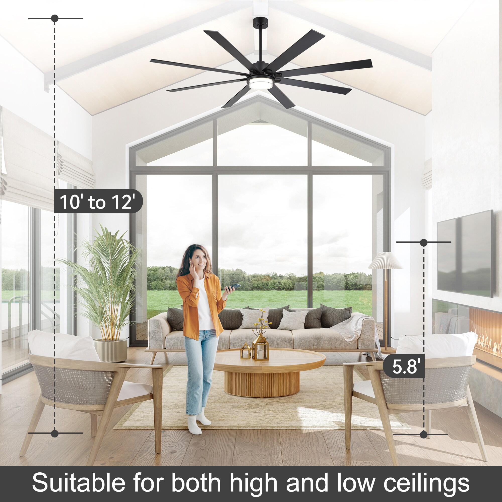 Breezary 27020-WH Ceiling-Fans - View #7