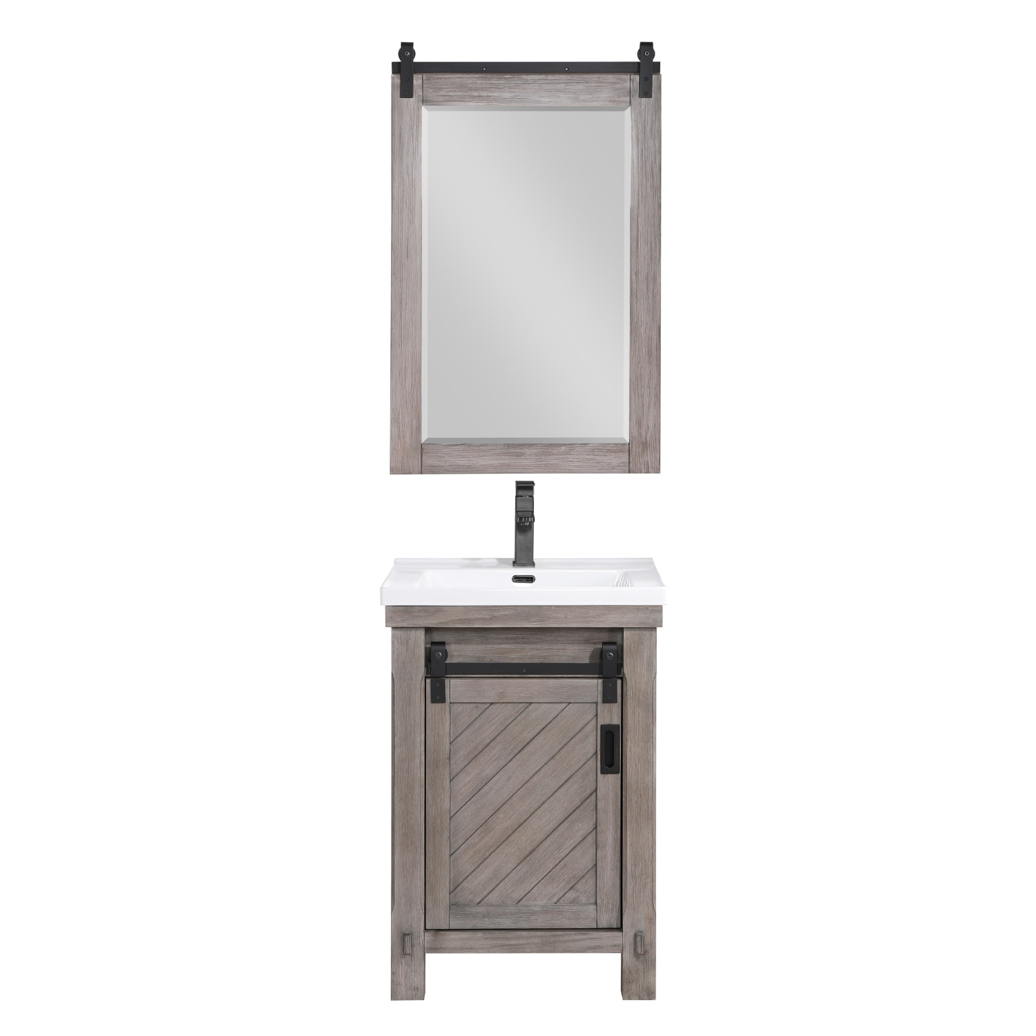 Vinnova 701724-CR-WH Bath-Vanity-Combo - View #9