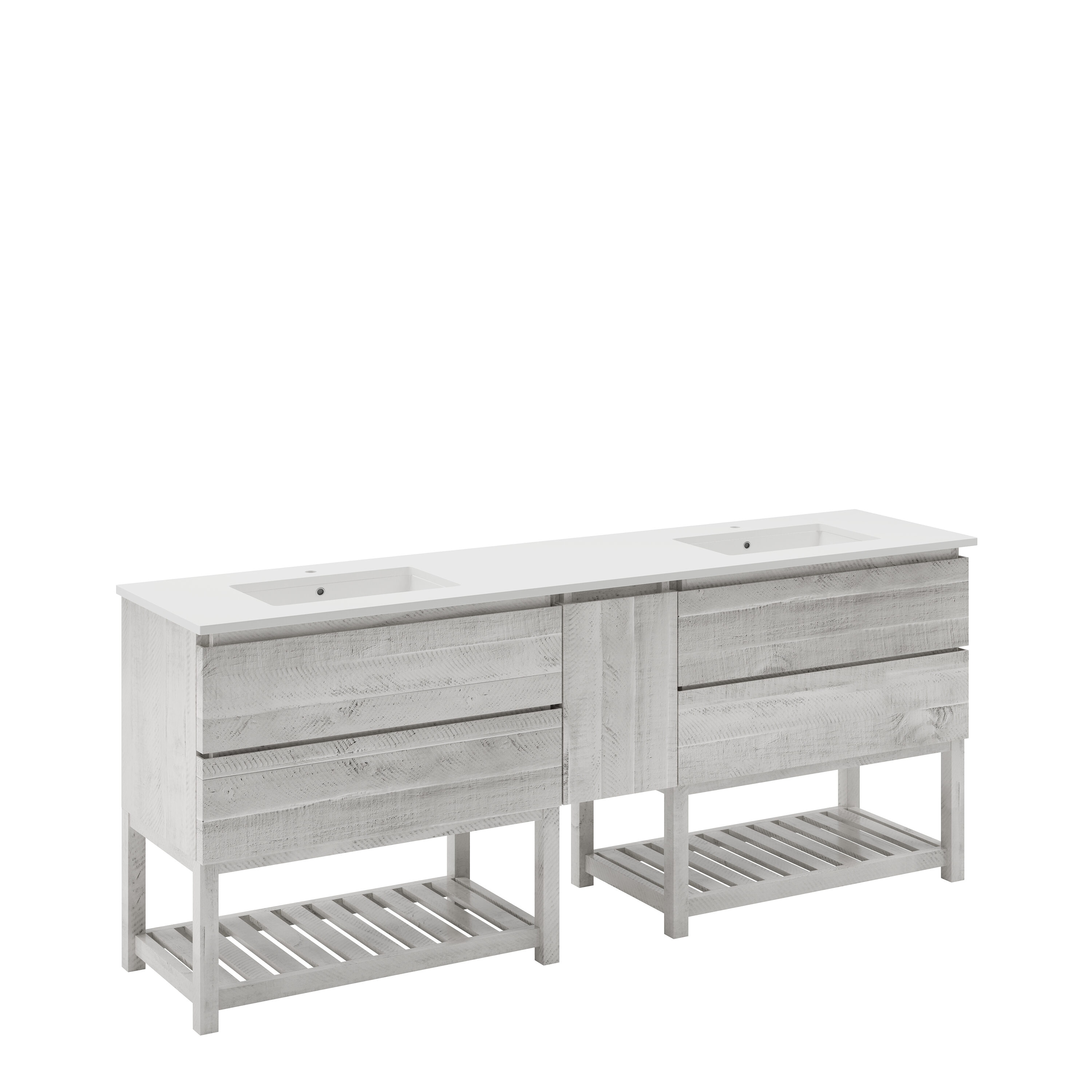 Fresca FCB31361236RWHFSCWHU Bath-Vanity-Combo - View #2