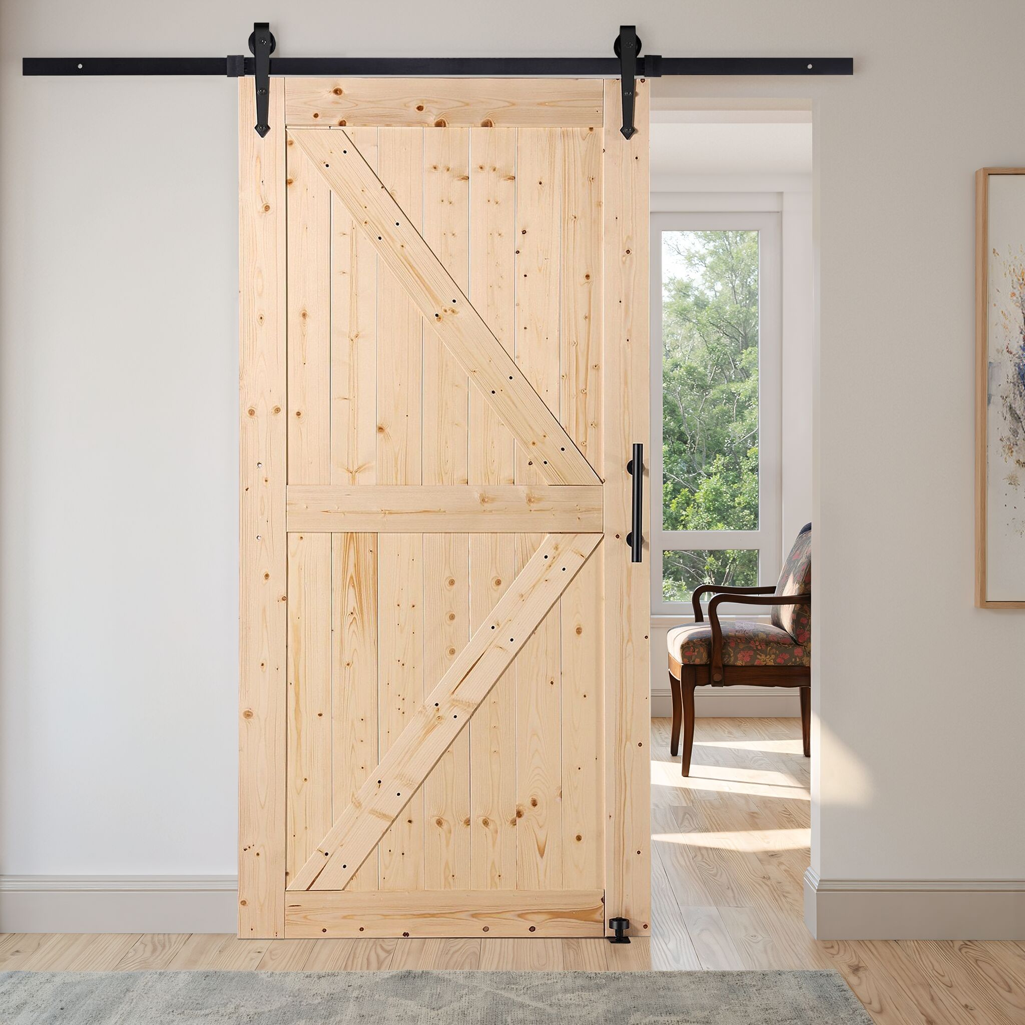 VEVOR MZGCMTZYS428ATCGPV0 Barn-Doors - View #3