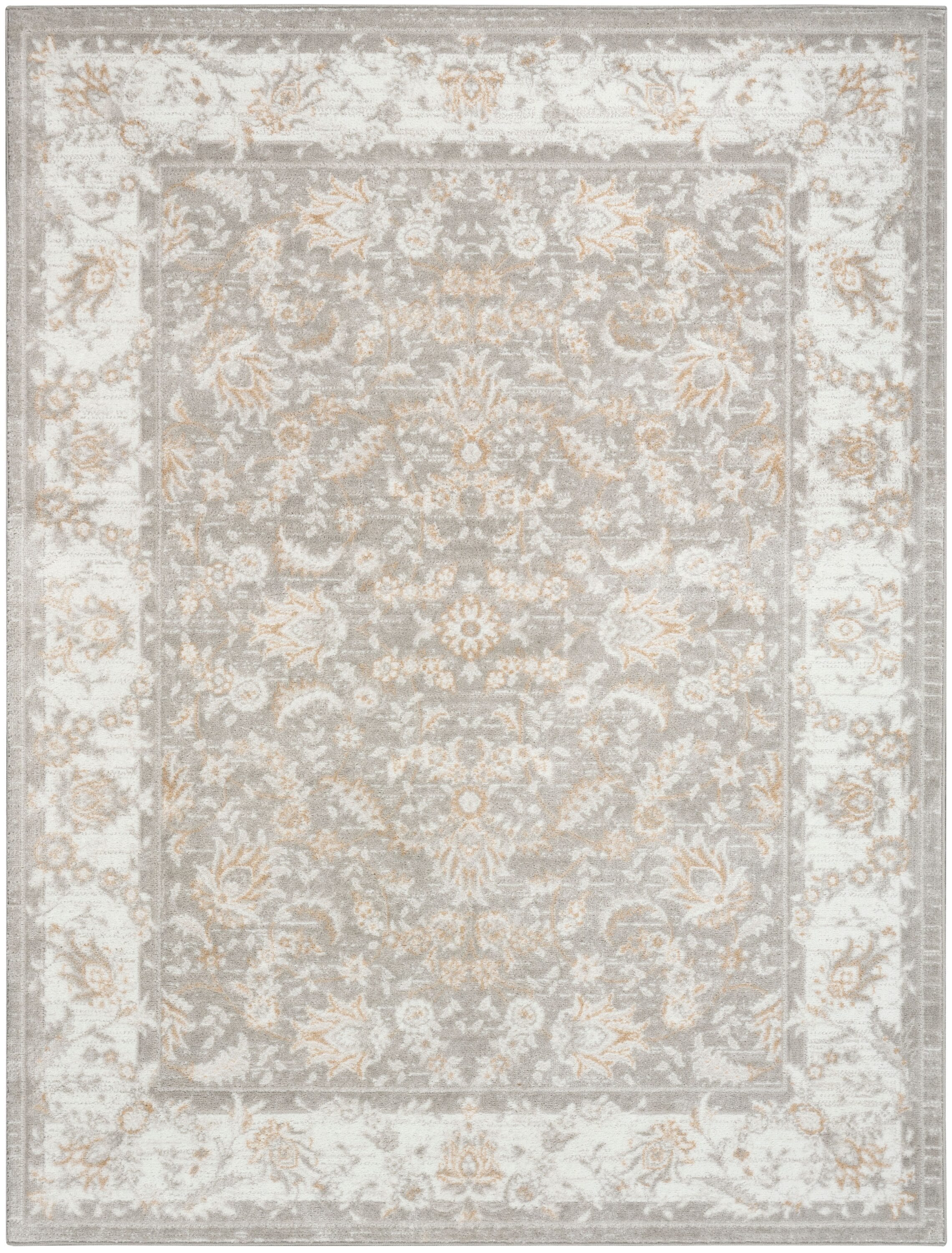  Home Dekor 4 x 6 ft Ivory Indoor Area Rug