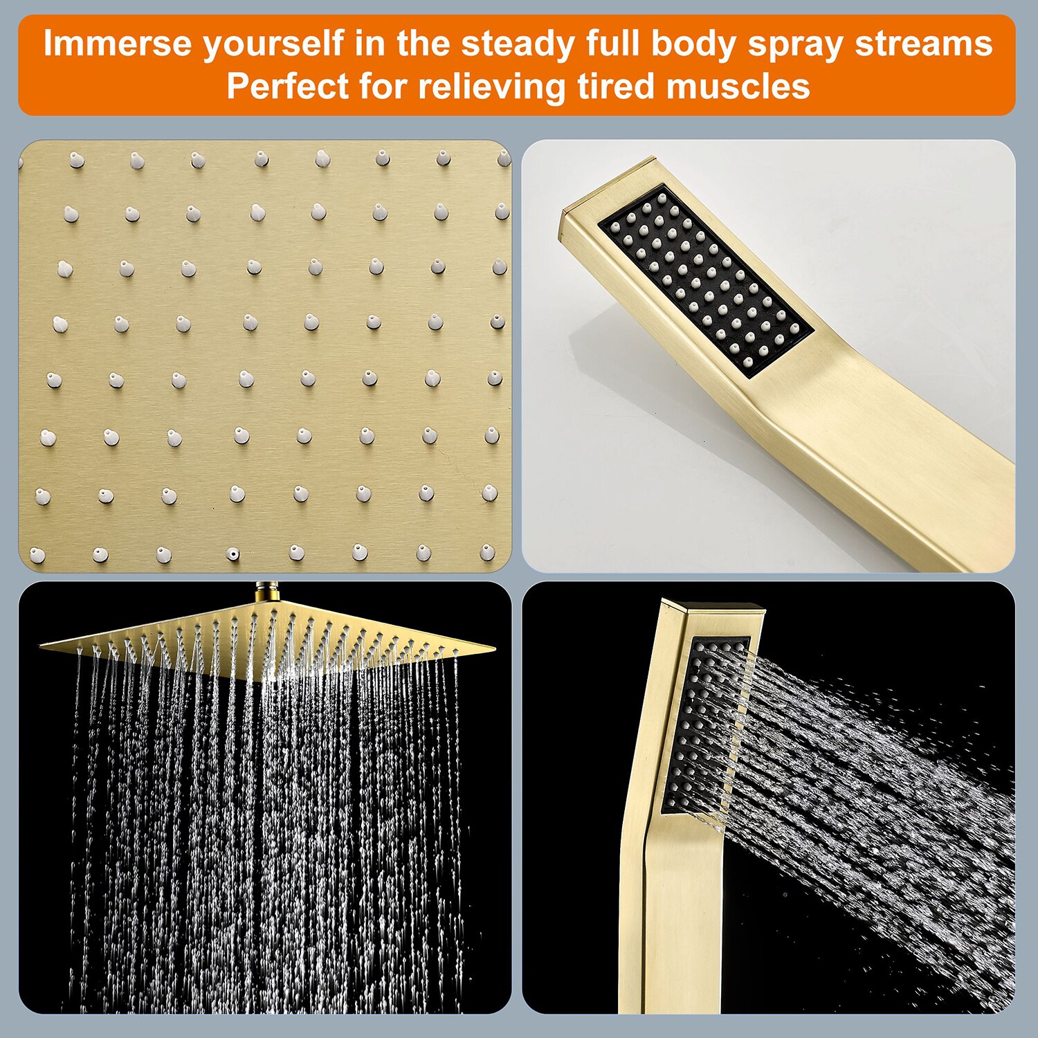 Cobbe SSF0210G Showerhead-Bar-Panels - View #9
