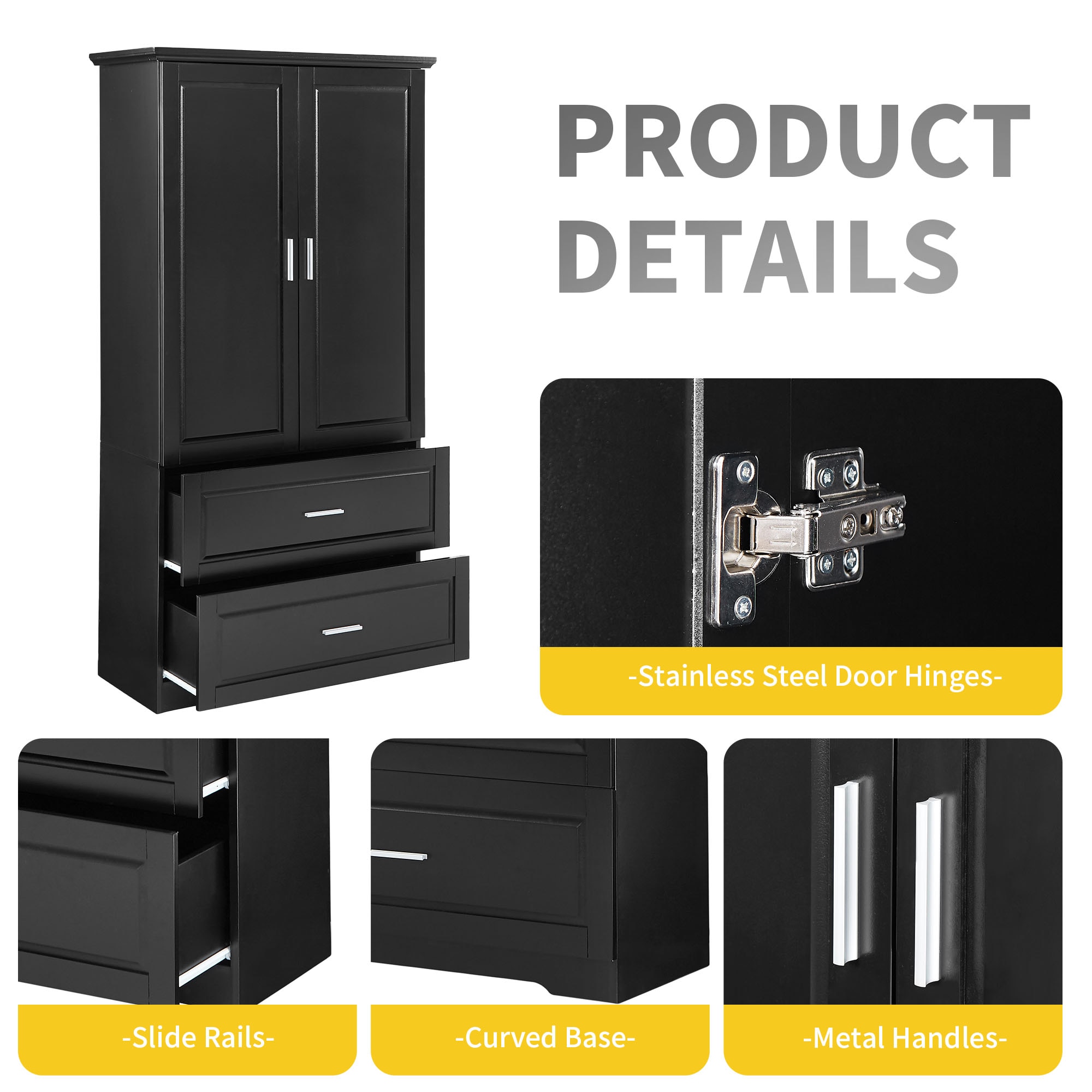 Siavonce XH60023 Utility-Storage-Cabinets - View #7