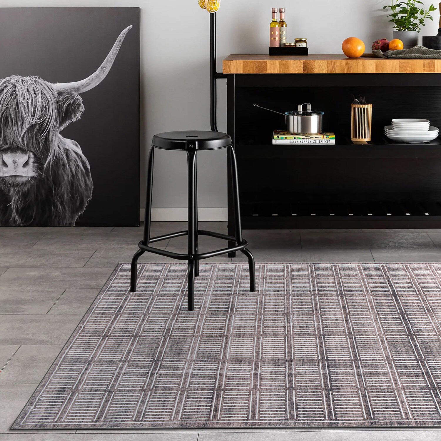 World Rug Gallery WR68BROWN8X10 rugs - View #2