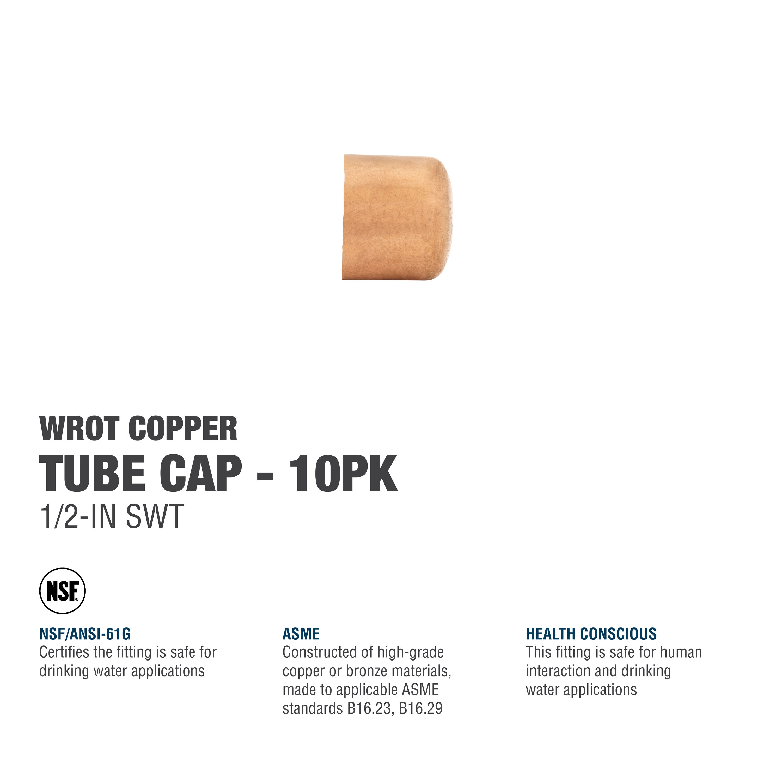Streamline W 07007P10L Copper-Fittings - View #7