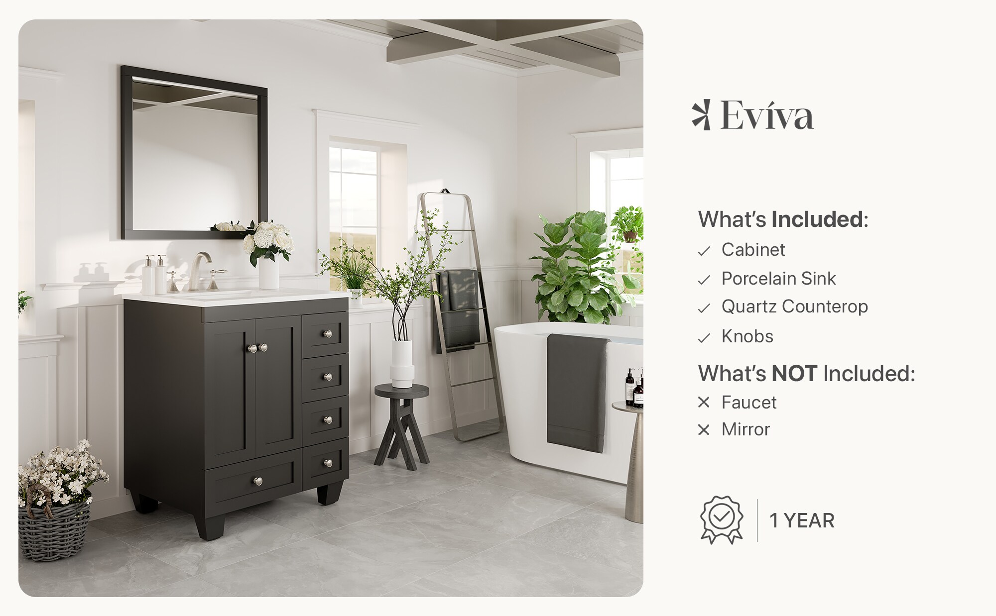 Eviva EVVN69-28ES Bath-Vanity-Combo - View #9