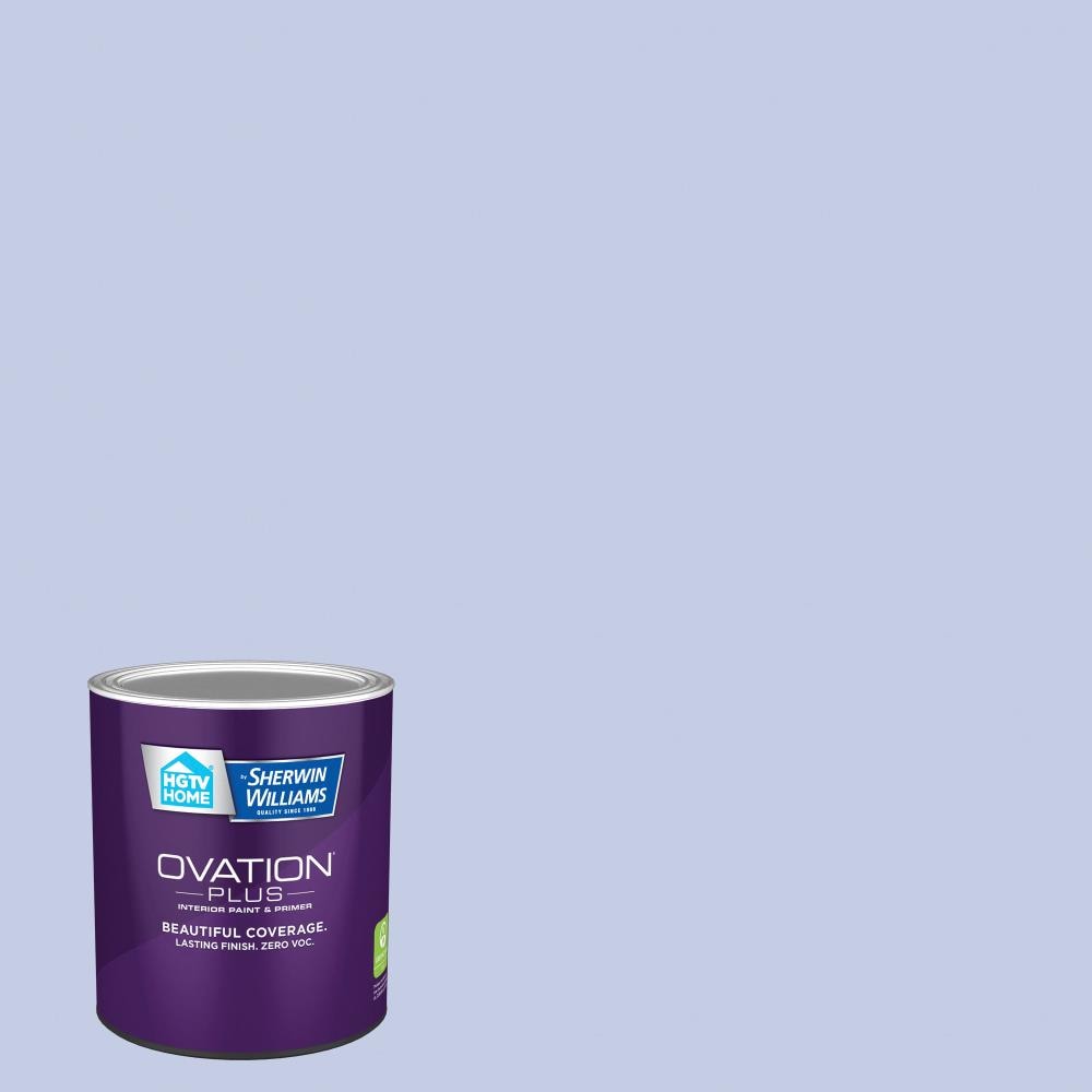 HGTV HOME by Sherwin-Williams 4004-9B-2557204 Ovation Plus Eggshell Twilight Mist 4004-9B Latex Interior Paint Paint + Primer ( 1-quart )
