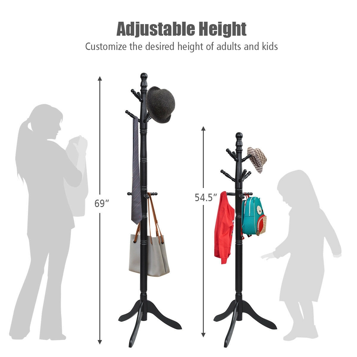 Slickblue D-CO-KB41656WH Coatrack-Stands-Pedestals - View #4